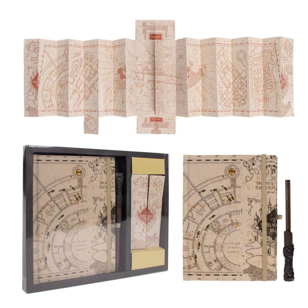 Actionfigur Harry Potter Schreibset Karte des Rumtreibers
