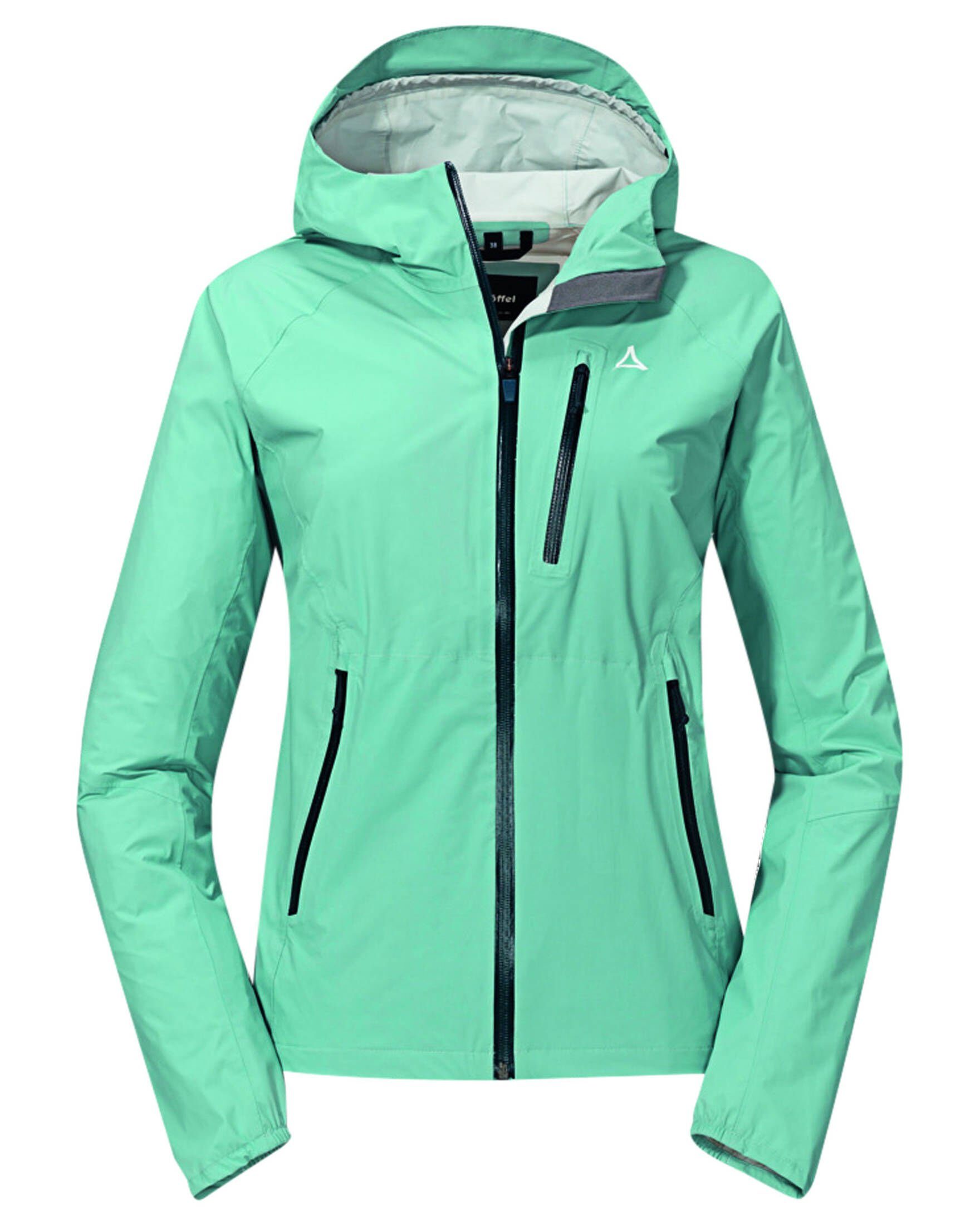 eisblau (838) (1-St) Outdoorjacke L Schöffel 2.5L Damen Wanderjacke TEGELBERG