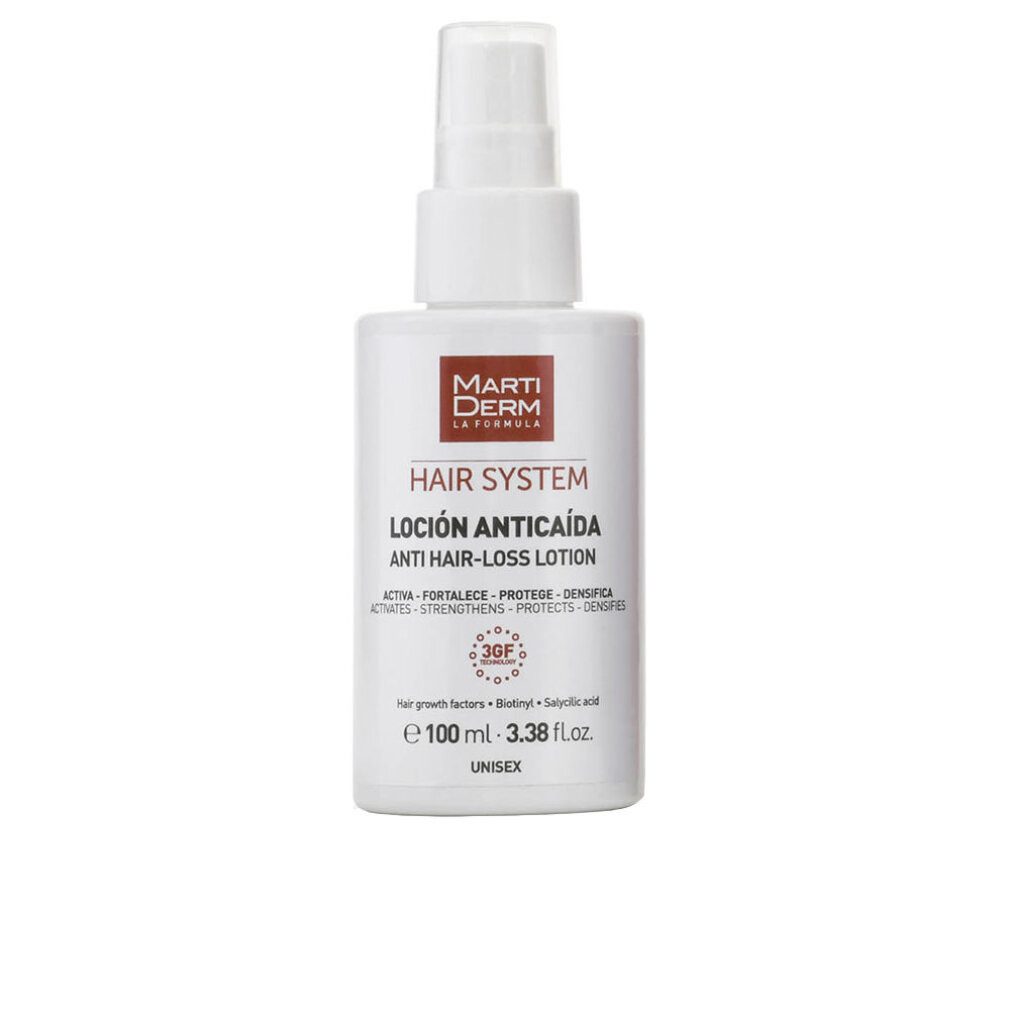 Martiderm Haarmaske Haar System Locion Anticaida Unisex 100Ml