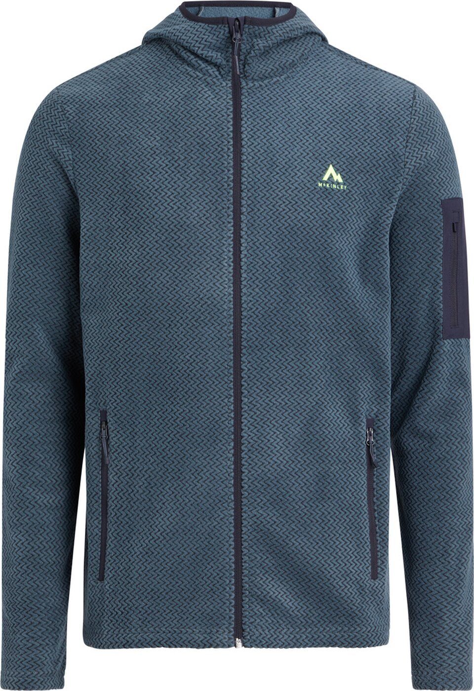 McKINLEY Fleecejacke He.-Unterjacke Hucture FZ M NAVY