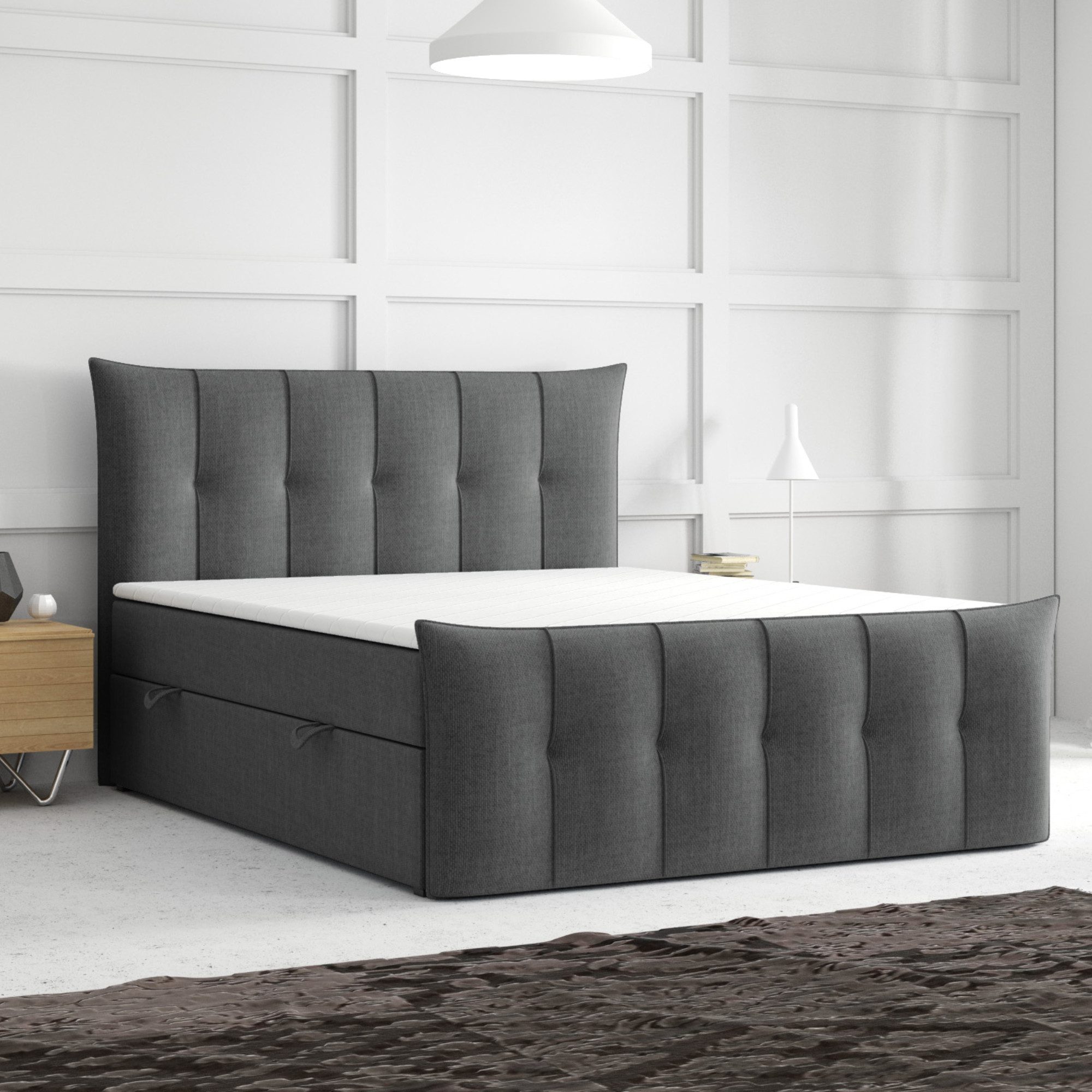 M-Punkt24 Boxspringbett PADUA PLUS