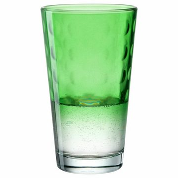 LEONARDO Becher Optic, Hellgrün, 540 ml, Kalk-Natron-Glas