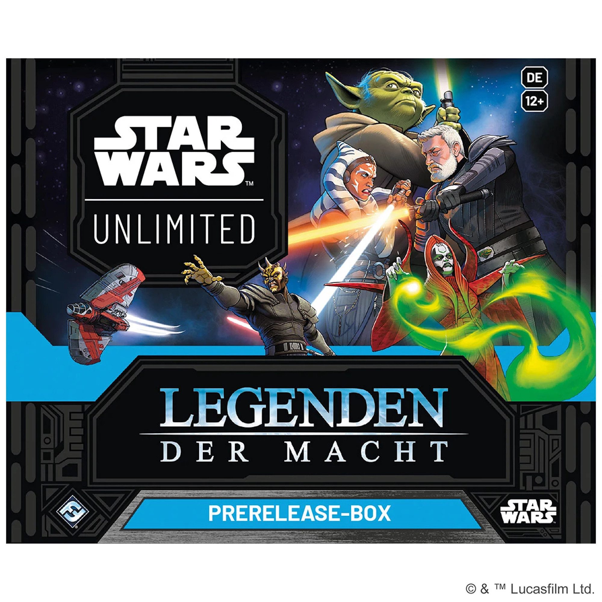 Fantasy Flight Games Sammelkarte SWU Legenden der Macht - Prerelease-Box (Deutsch)