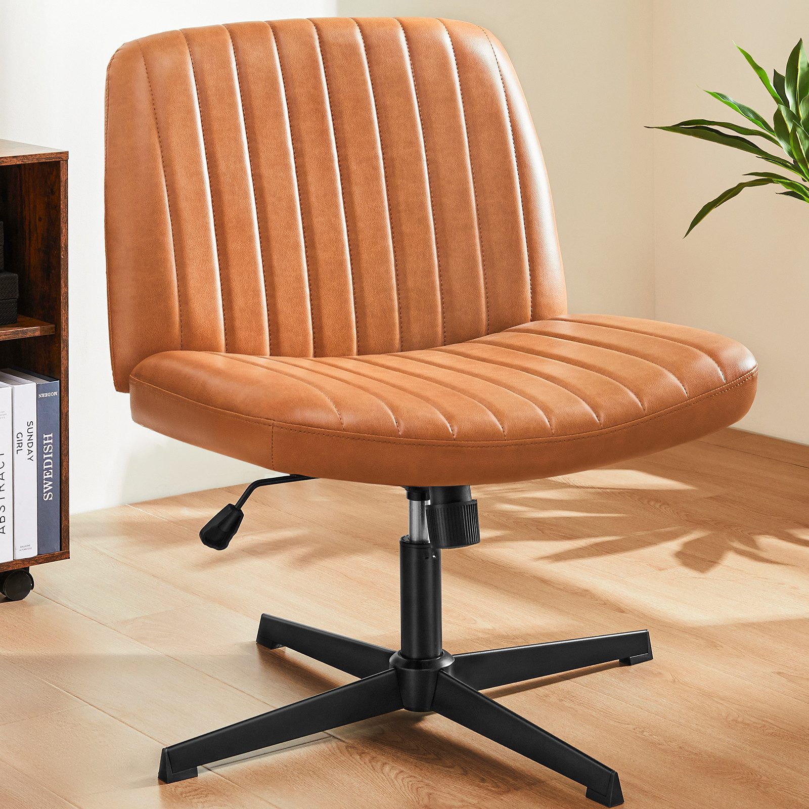 Fanttik Bürostuhl Ohne Armlehne Schneidersitz Stuhl, günstig online kaufen