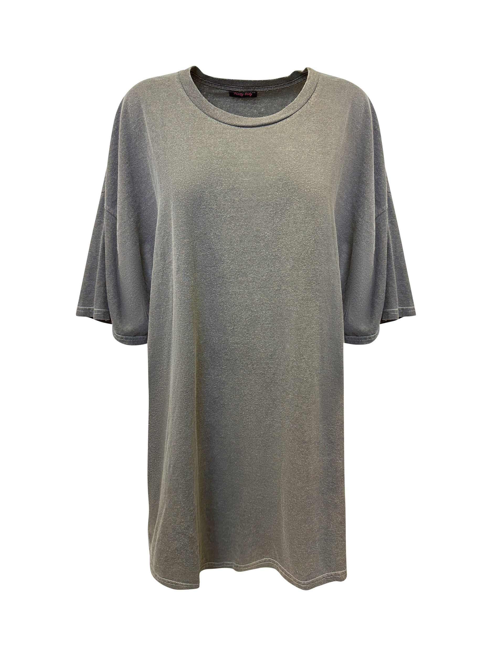 Worldclassca T-Shirt Worldclassca Oversized LOVE Print T-Shirt lang Tee Som günstig online kaufen