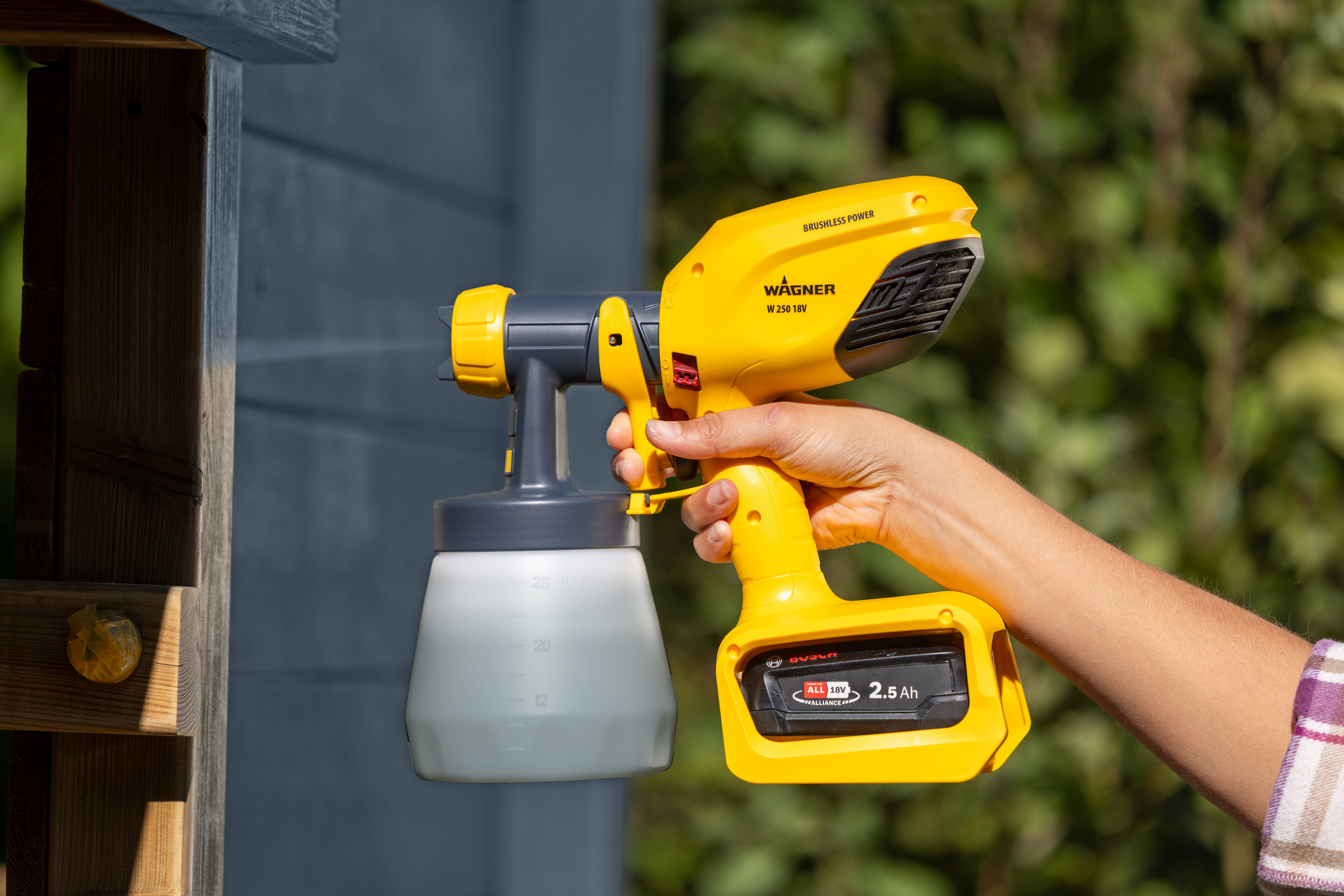 WAGNER Farbsprühgerät, ohne Akku und Ladegerät