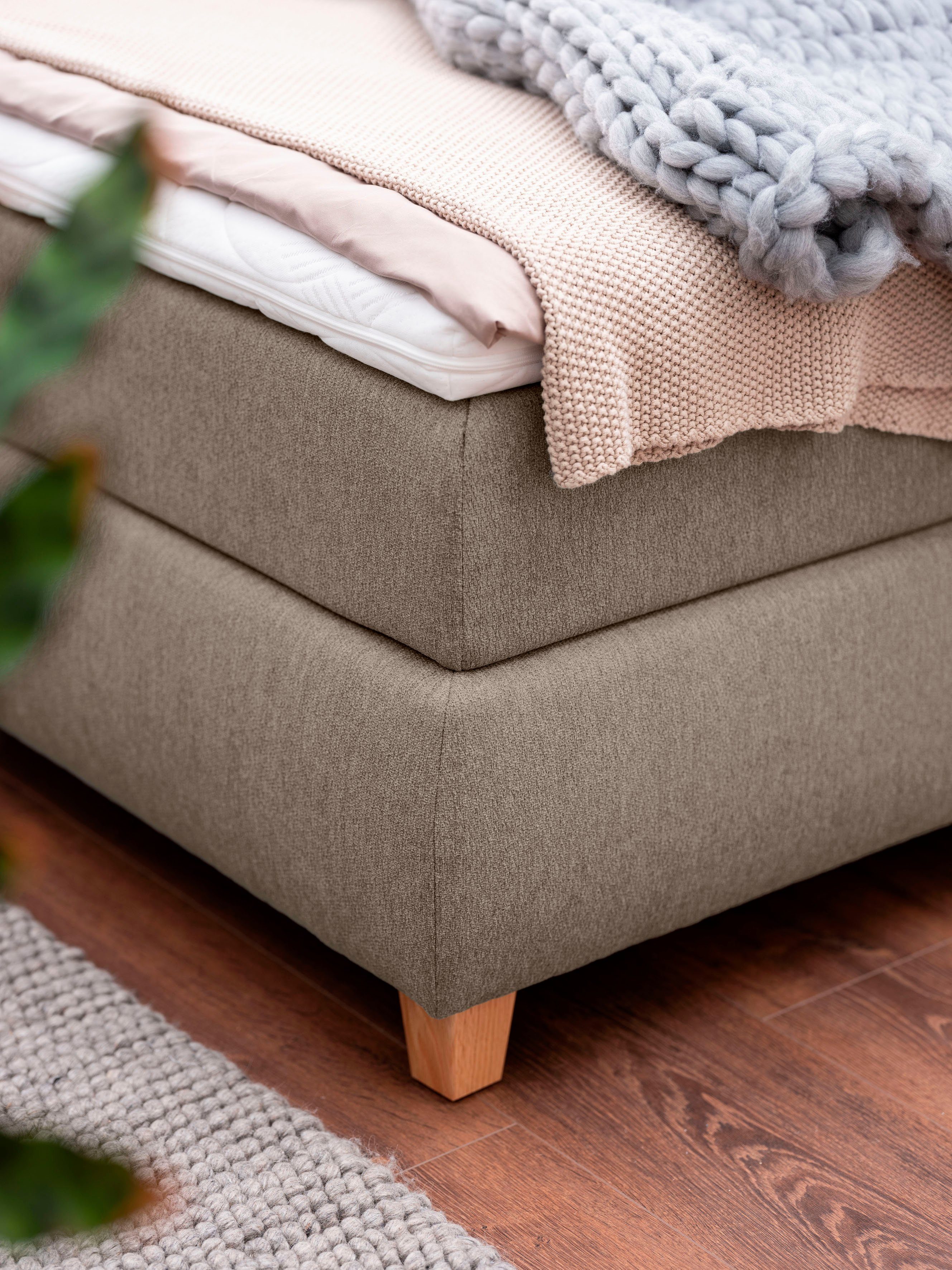 inkl. Boxspringbett, ADA Luella, trendline ADA Viscoschaum-Topper Boxspringbett Matratze und trendline