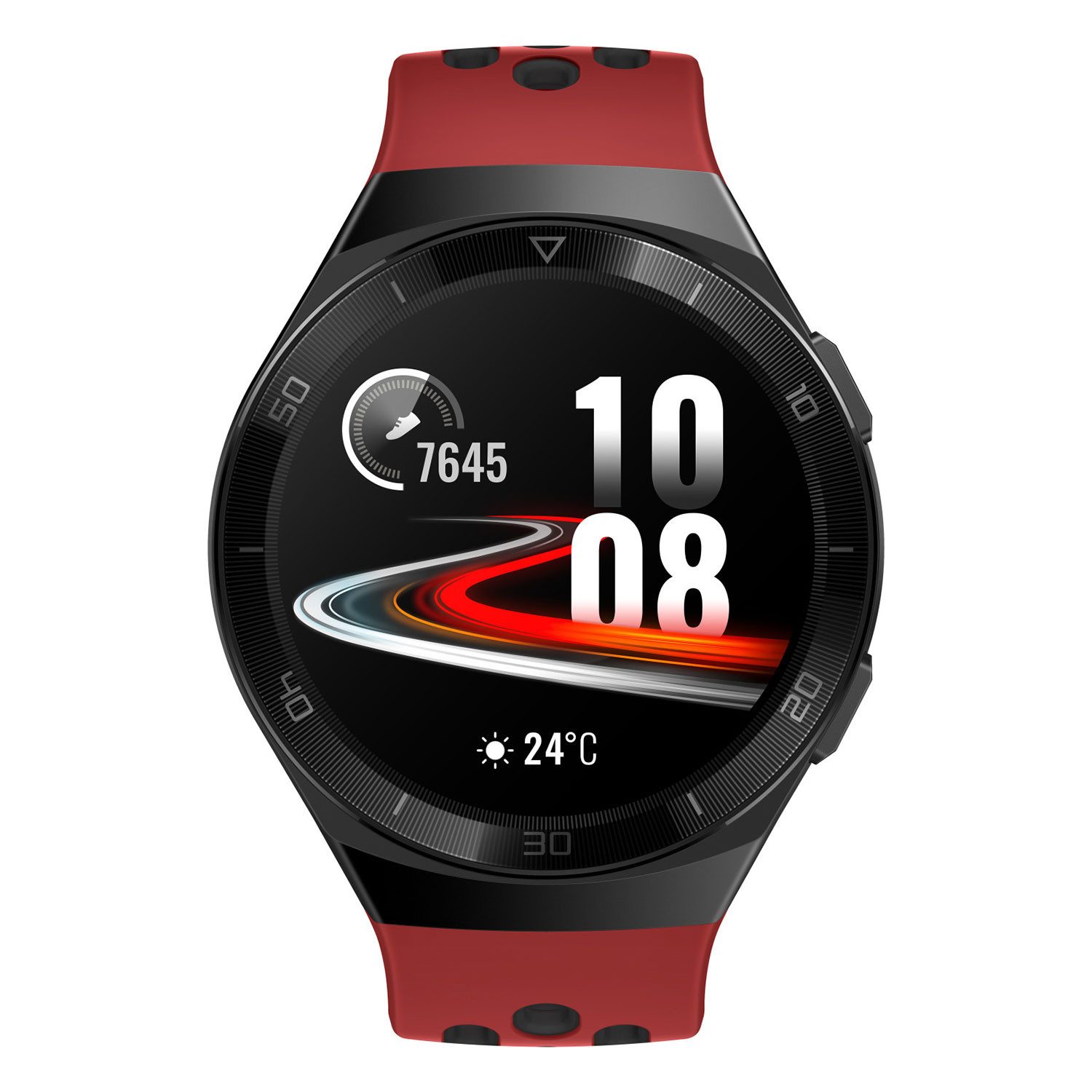 Huawei Watch GT 2e Red & Black TPU Strap Lava Red Neu Smartwatch