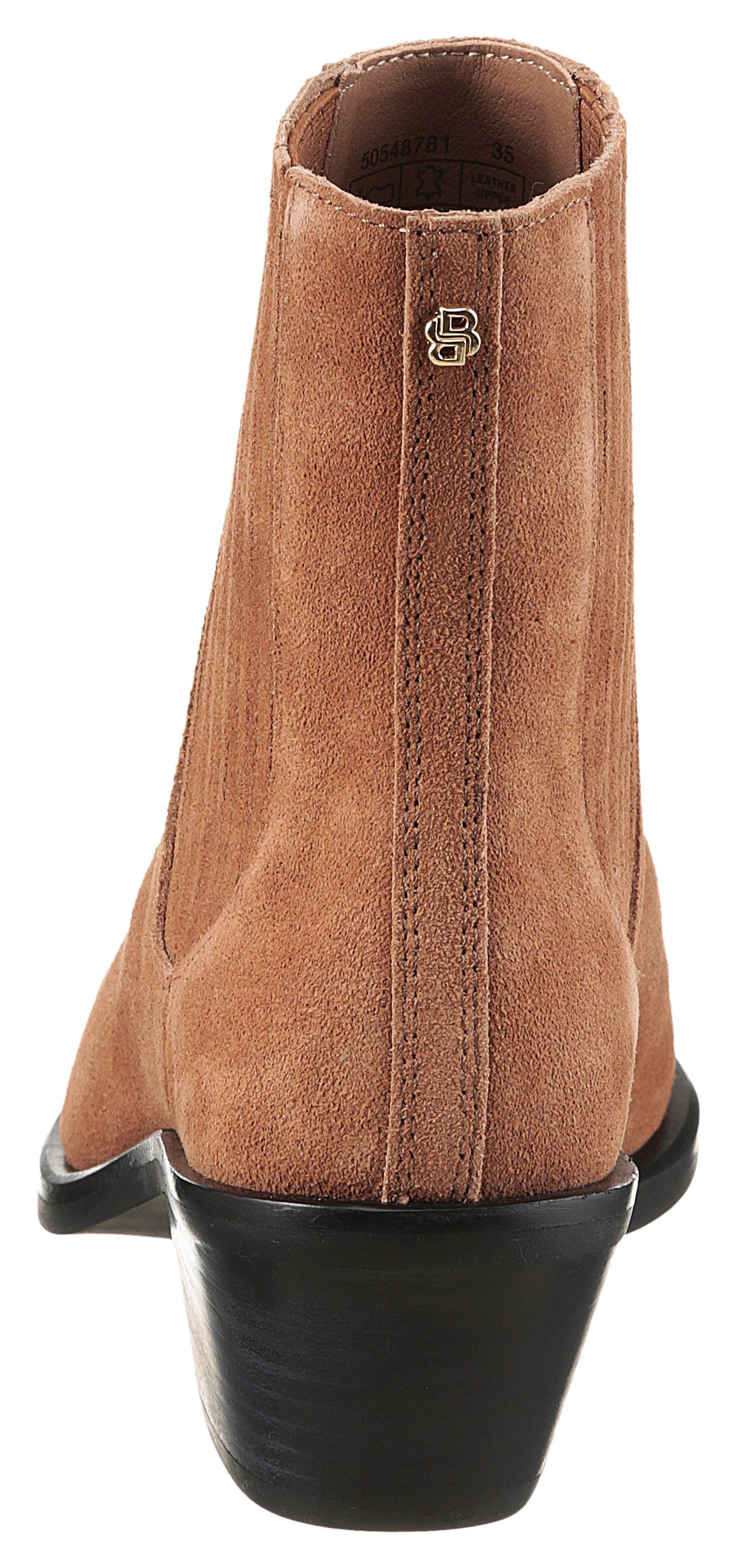 BOSS Niara Cowboy Stiefelette Cowboyboots, Westernstiefelette, Blockabsatz, günstig online kaufen