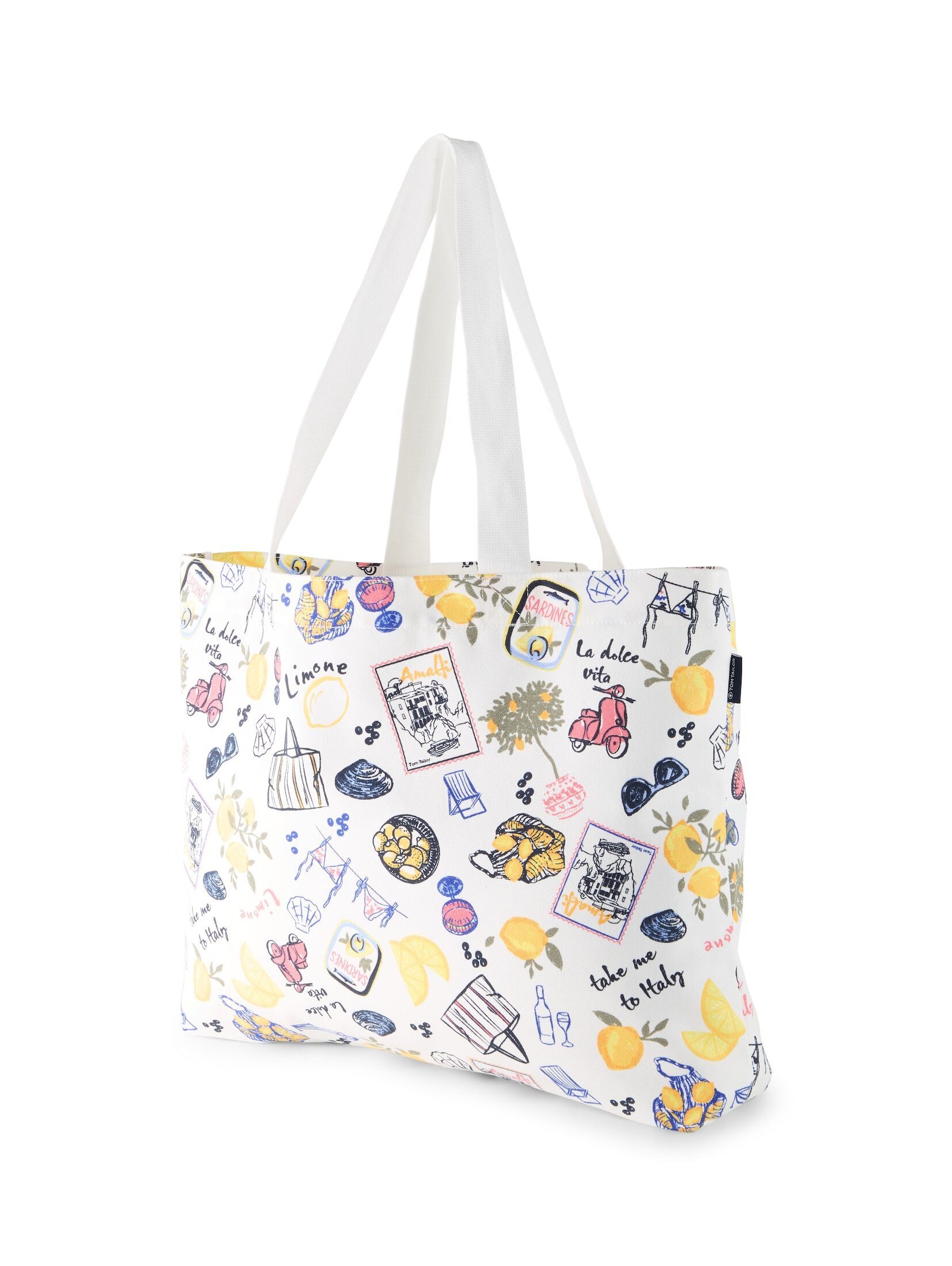 TOM TAILOR Shopper Accessoire, Strandtasche aus Canvas