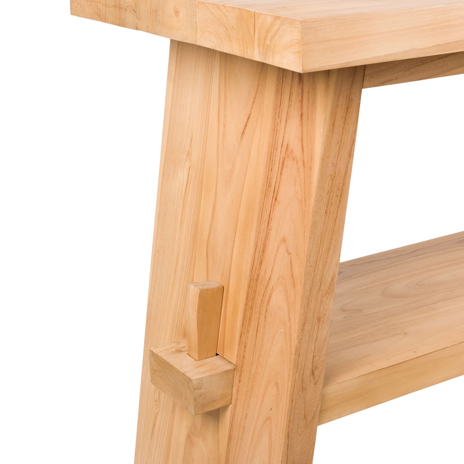 wohnfreuden Waschbeckenunterschrank Teakholz Waschtisch ZEN 160 cm