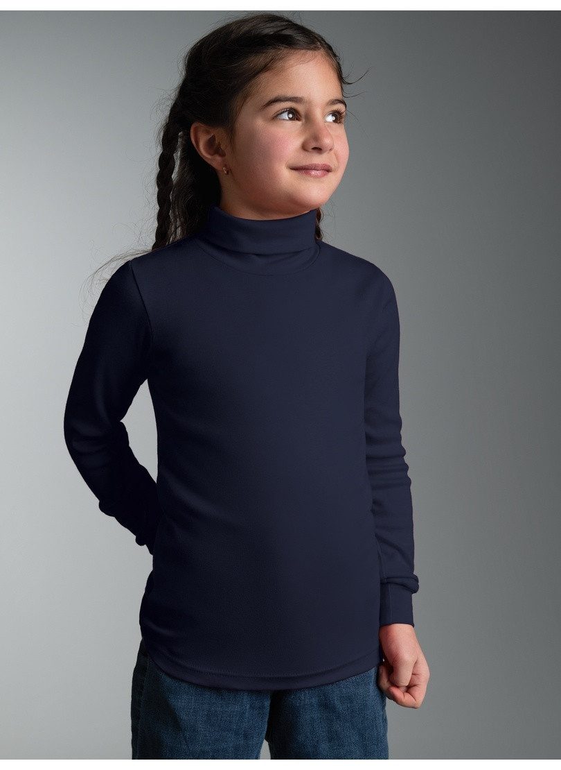 Trigema Rollkragenshirt TRIGEMA Langarm Ski- und Sport-Rollkragenpullover (1-tlg) – Bild 3 von 4