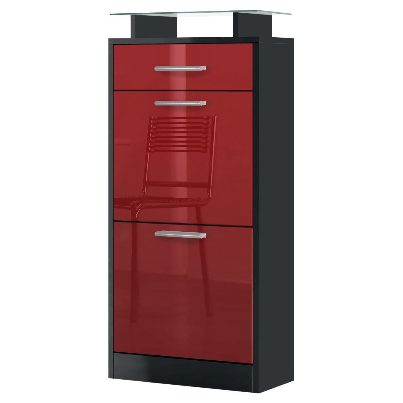 Vladon Schuhschrank Loret V2 (Schuhkipper für günstig online kaufen