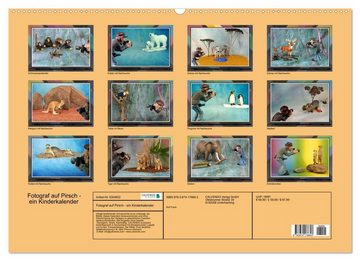 CALVENDO Wandkalender Fotograf auf Pirsch - ein Kinderkalender (Premium, hochwertiger DIN A2 Wandkalender 2023, Kunstdruck in Hochglanz)