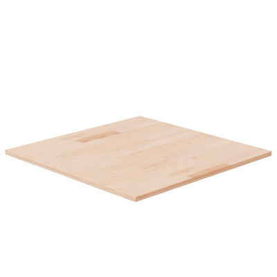 vidaXL Tischplatte Tischplatte Quadratisch 60x60x1,5 cm Eichenholz Unbehandelt (1 St)