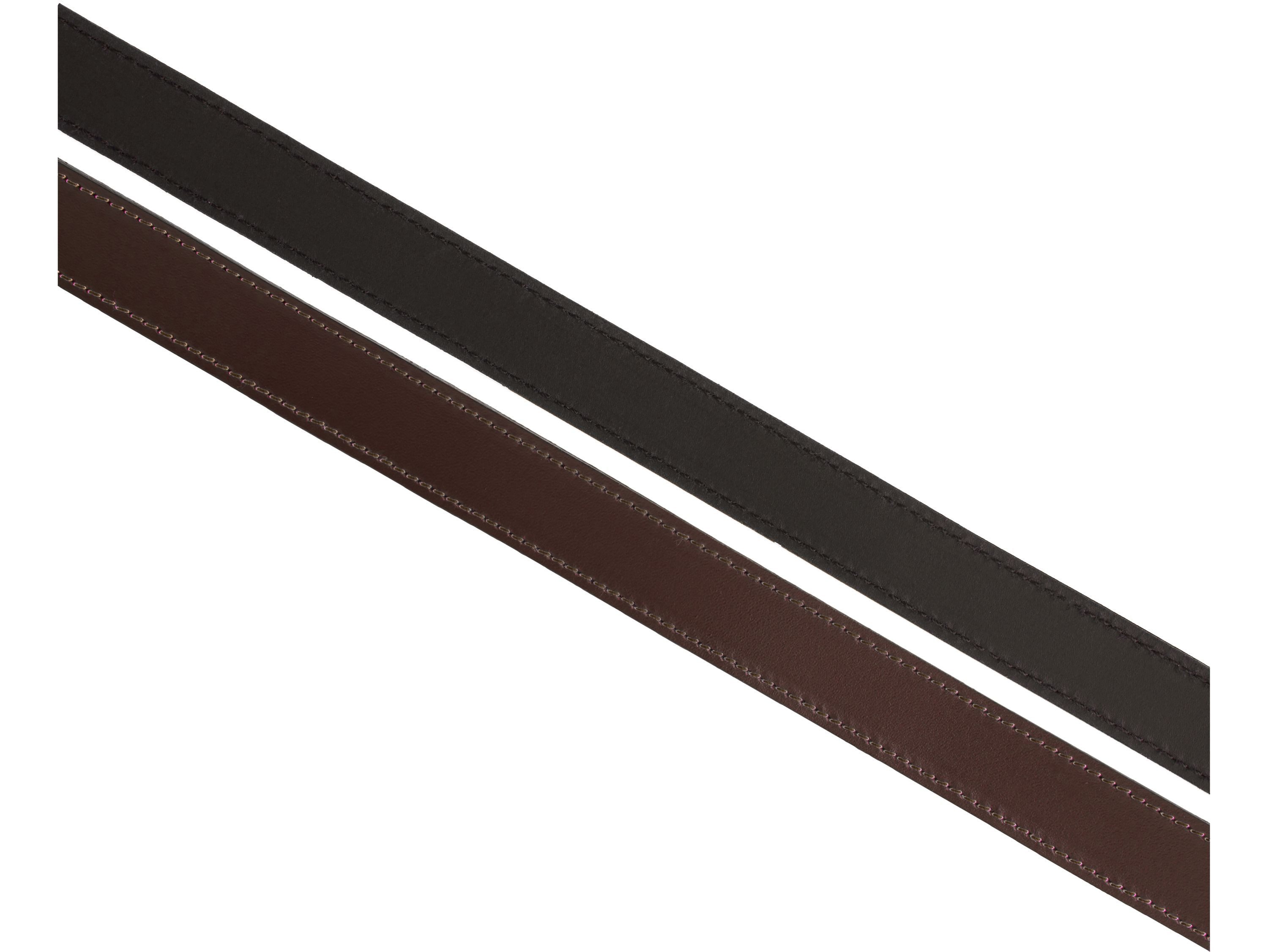 Ladeheid Ledergürtel Kinder Gürtel Ledergürtel 2,5 cm Breit K1D5 (1-St)