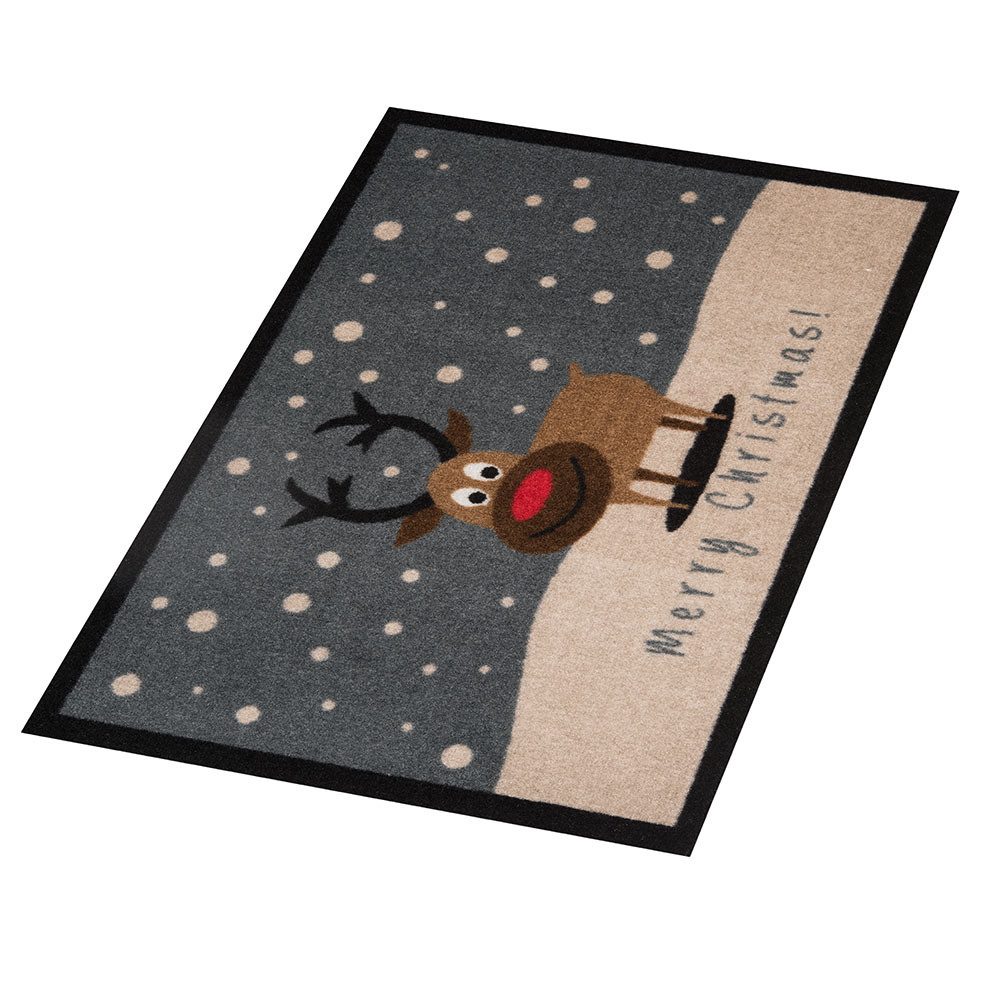 HANSE Home Fußmatte Fussmatte Schmutzfangmatte Merry x Christmas Rentier gr günstig online kaufen