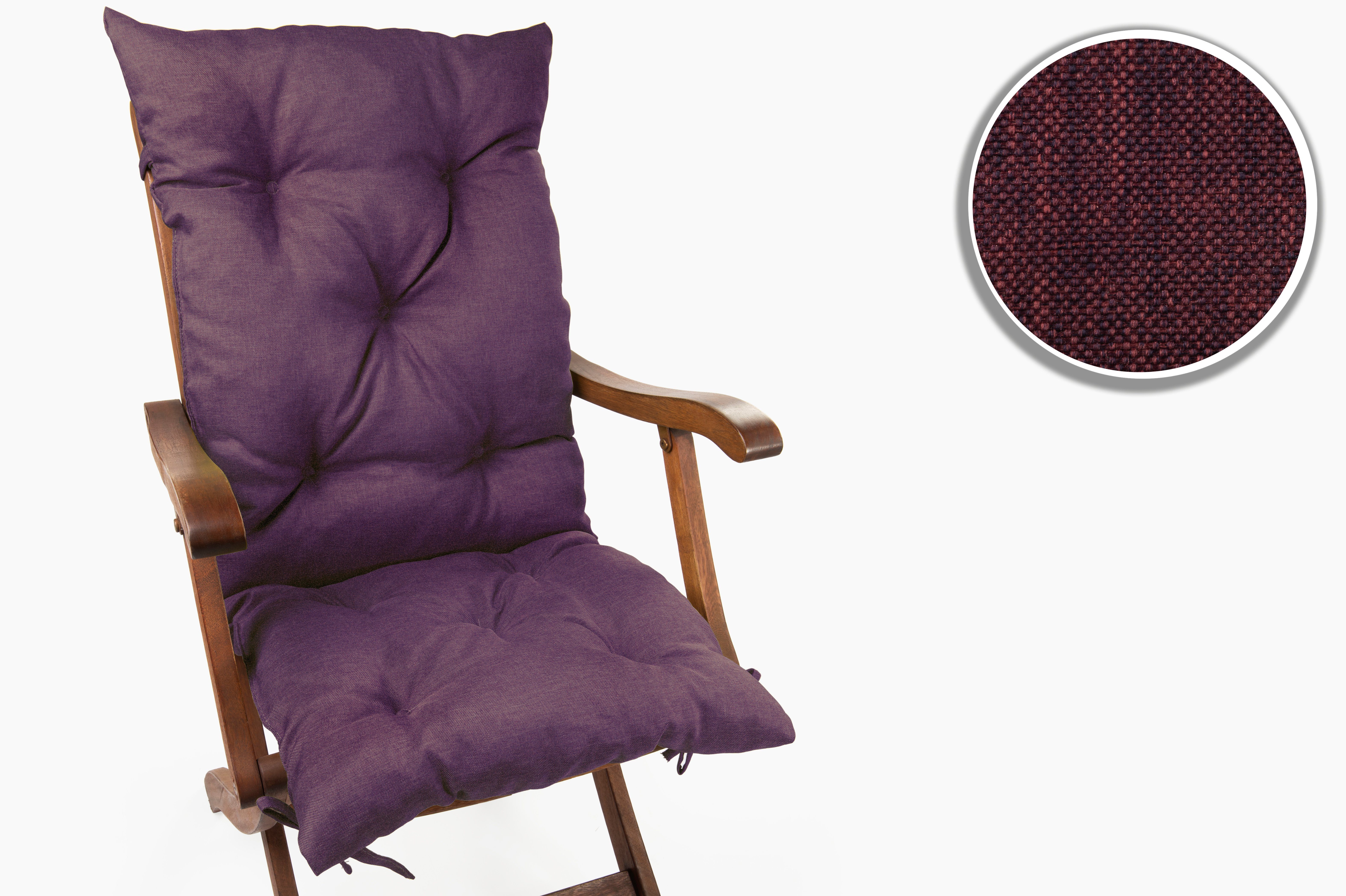 sunnypillow Bankauflage Bankauflage Stuhlkissen viele Farben und Größen zur Auswahl, 40 cm x 40 cm x 40 cm violett