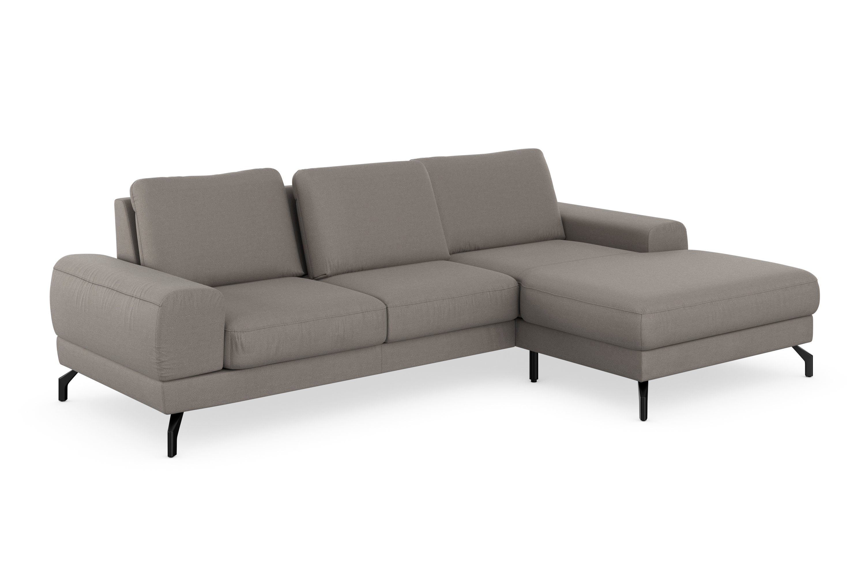 sit&more Ecksofa Cinturo, inklusive Sitztiefenverstellung 45 cm und Federkern, Sitzhöhe