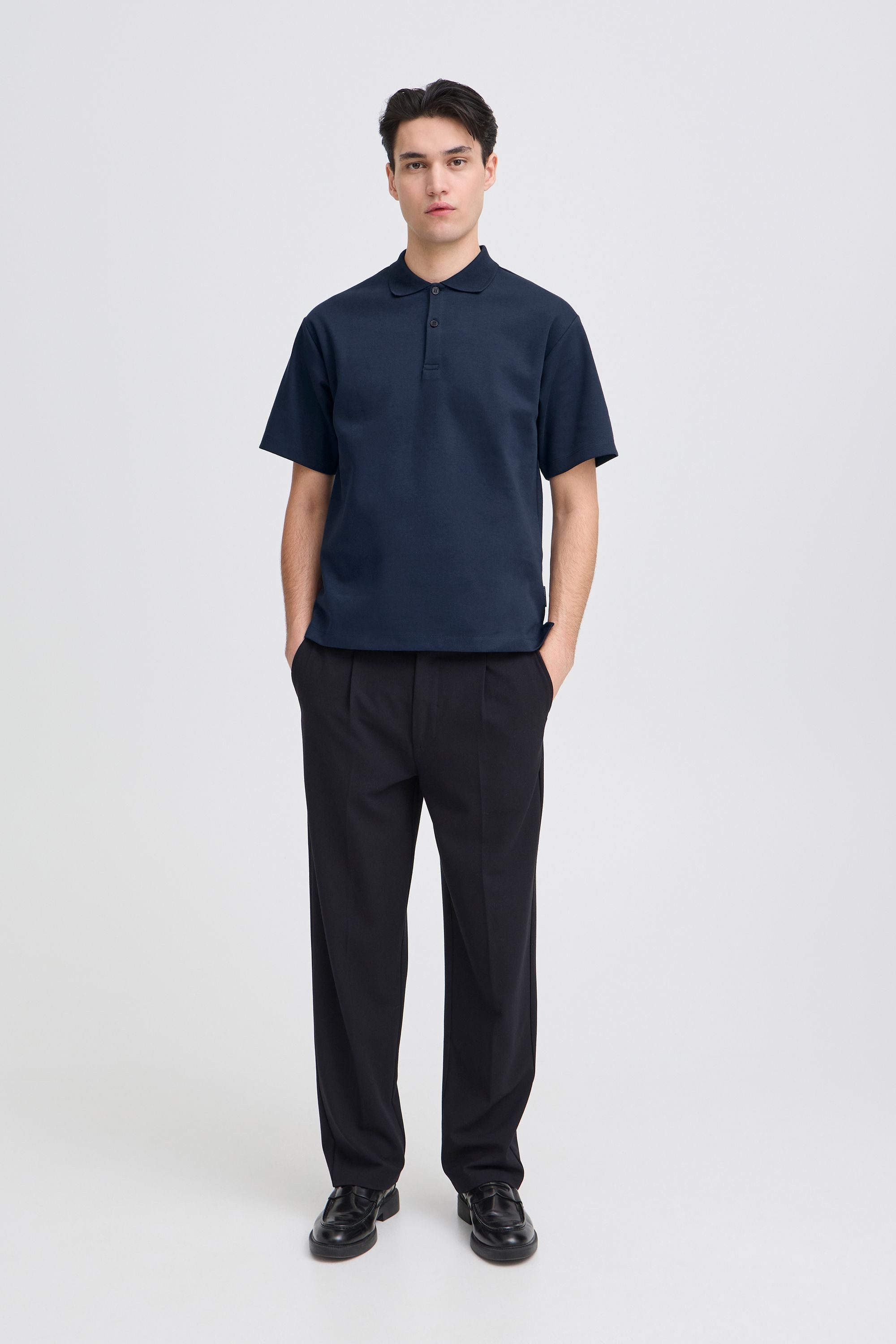 Casual Friday Poloshirt CFSveen Klassisches Poloshirt mit kurzer Knopfleiste und Polokragen