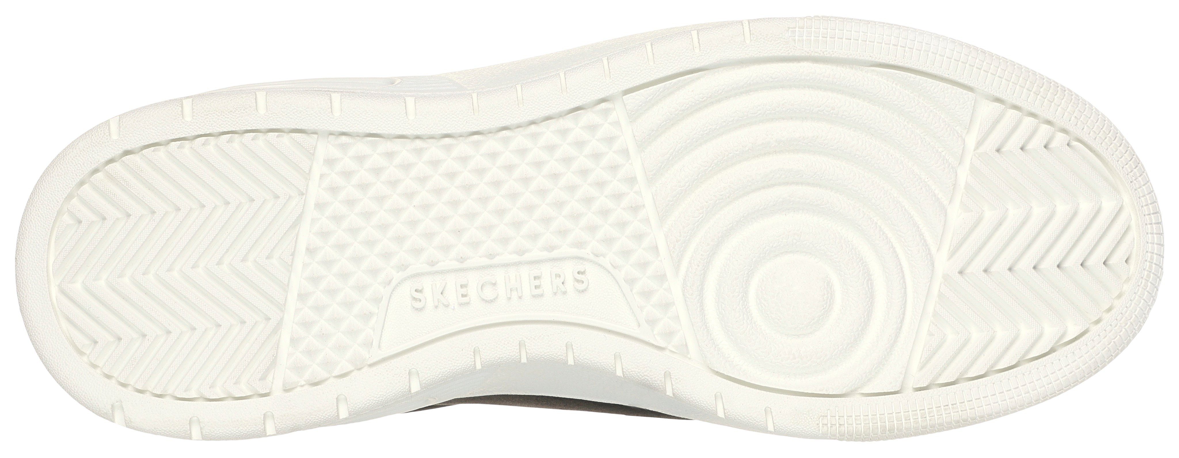 Skechers UNO COURT Sneaker mit Metallic-Applikation, Freizeitschuh, Halbsch günstig online kaufen