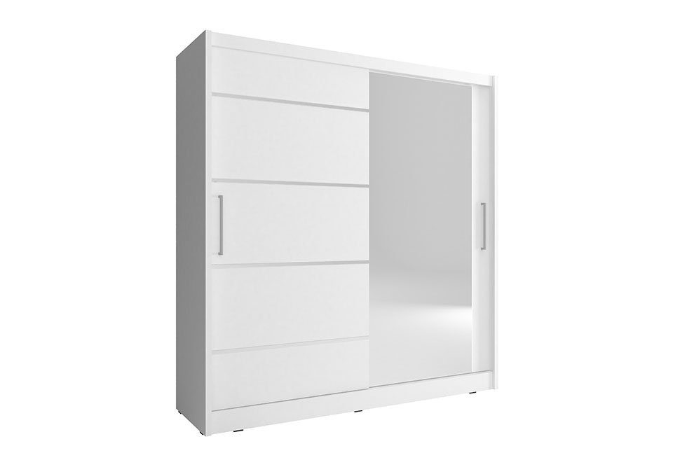 JVmoebel Kleiderschrank Mehrzweck Regale 180cm Schrank Regal Aufbewahrungs Kleiderschrank Weiß