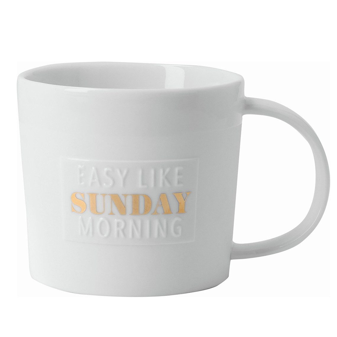 Räder Ersatzscherkopf Räder Poesietasse Easy like Sunday morning 320 ml
