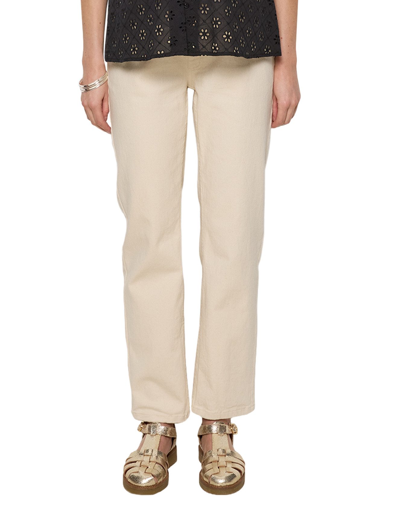 vertbaudet Umstandsjeans Bundweite verstellbar