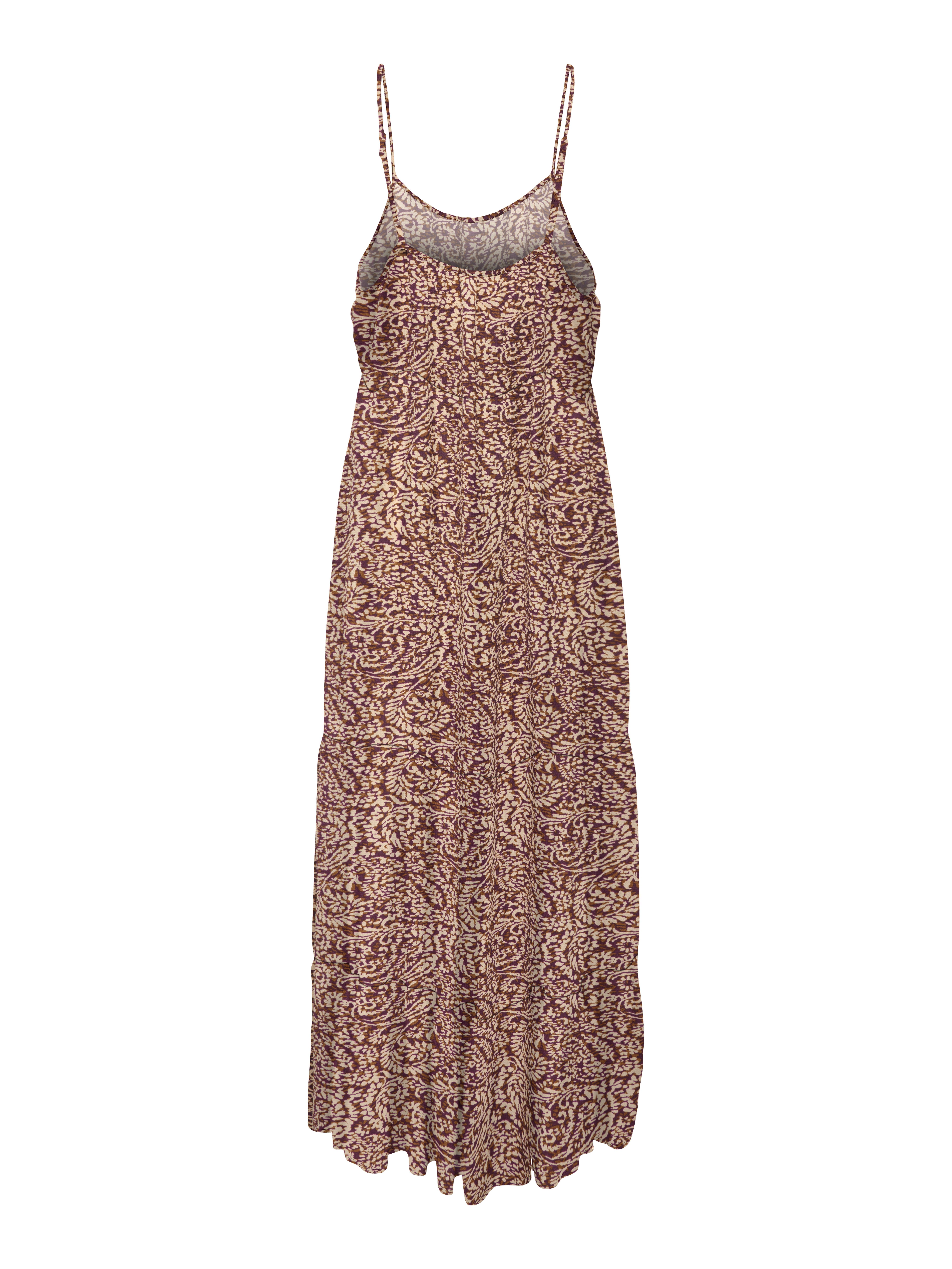 ONLY Spaghettikleid ONLMATEA LIFE STRAP LONG DRESS WVN NOOS Viskose, regular fit
