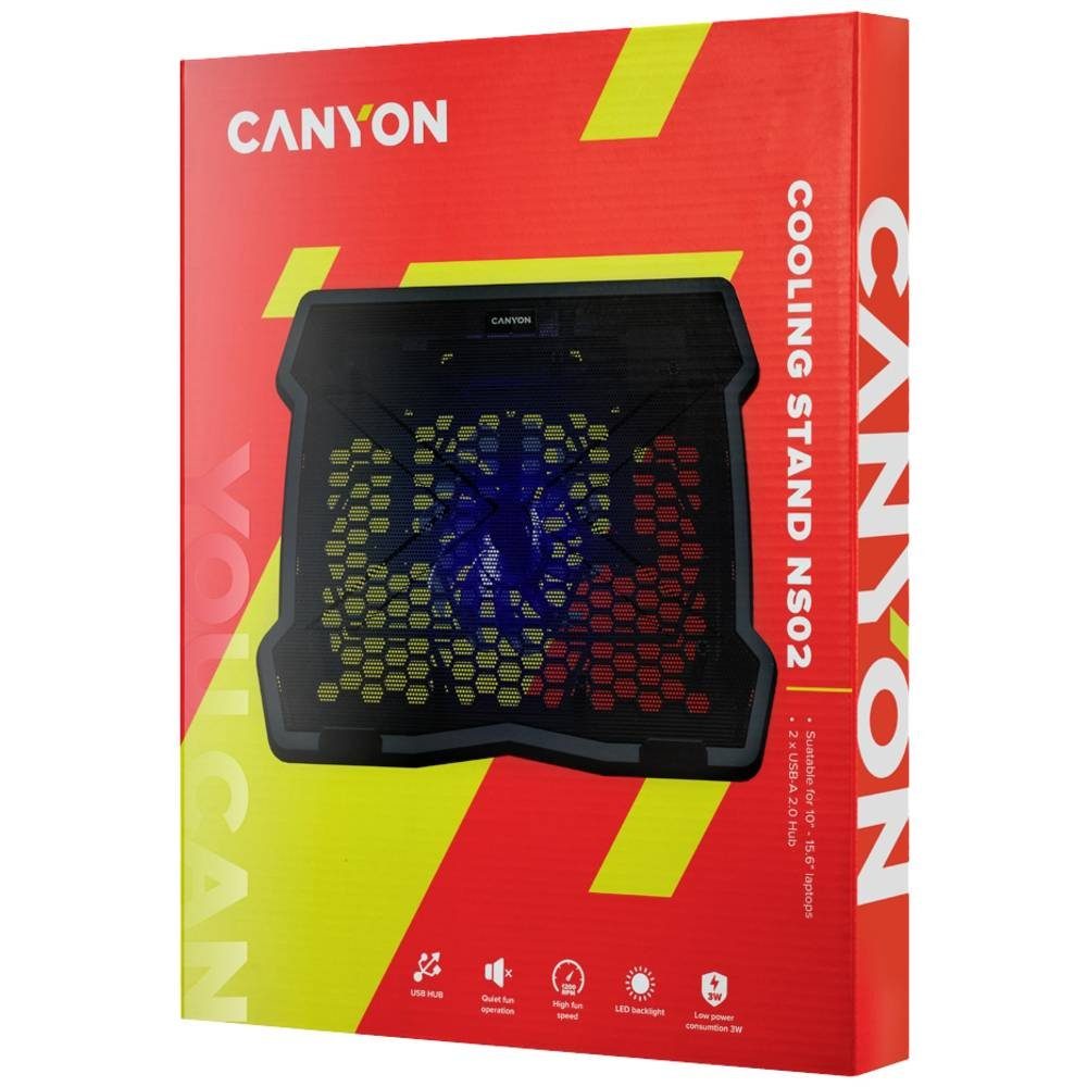 Canyon NS02 15.6'' bis NS-02, für Kühlständer Laptops Laptoptisch