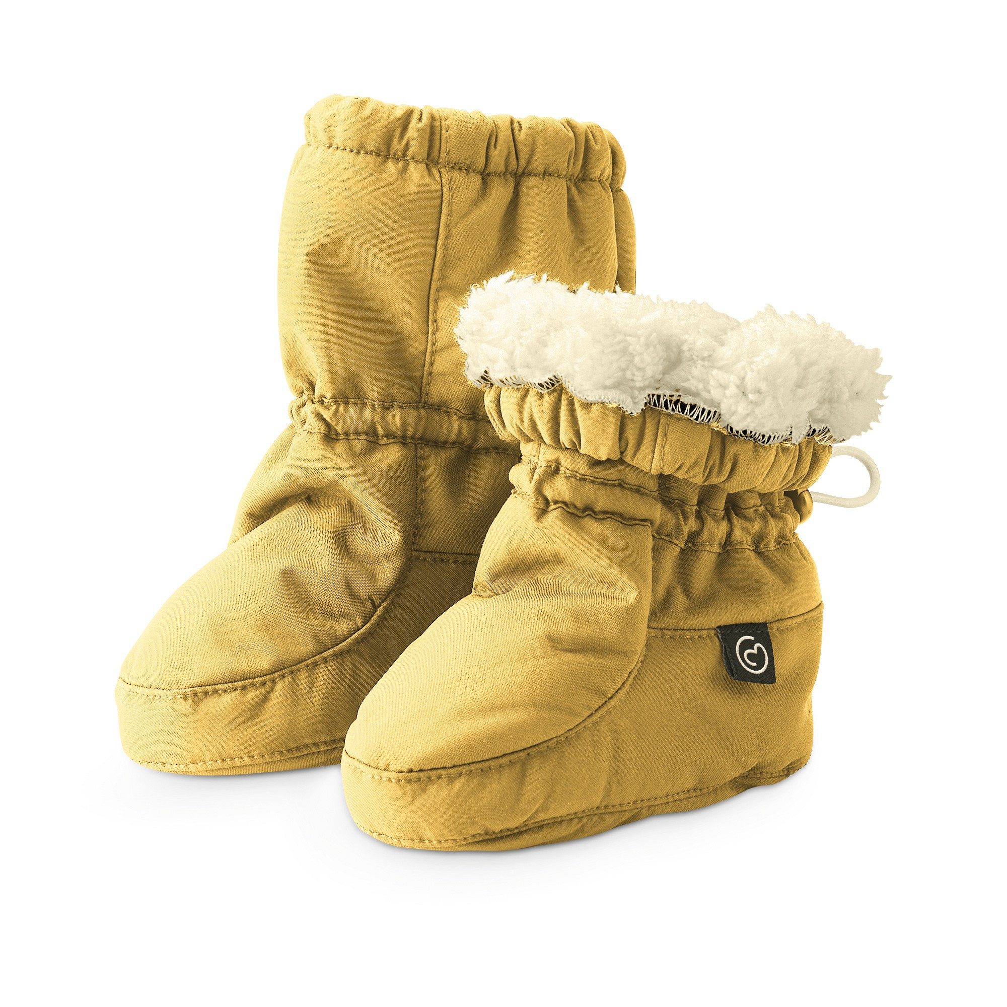 mamalila Softshell Booties für den Winter, gefütterte Babystiefel geeignet für Babys zwischen 6 und 12 Monaten