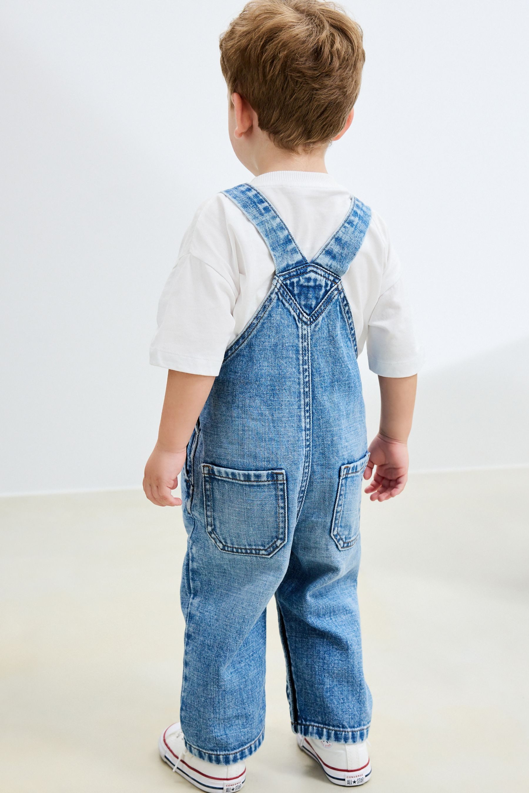Next Jeanslatzhose Denim-Latzhose (1-tlg) – Bild 2 von 5