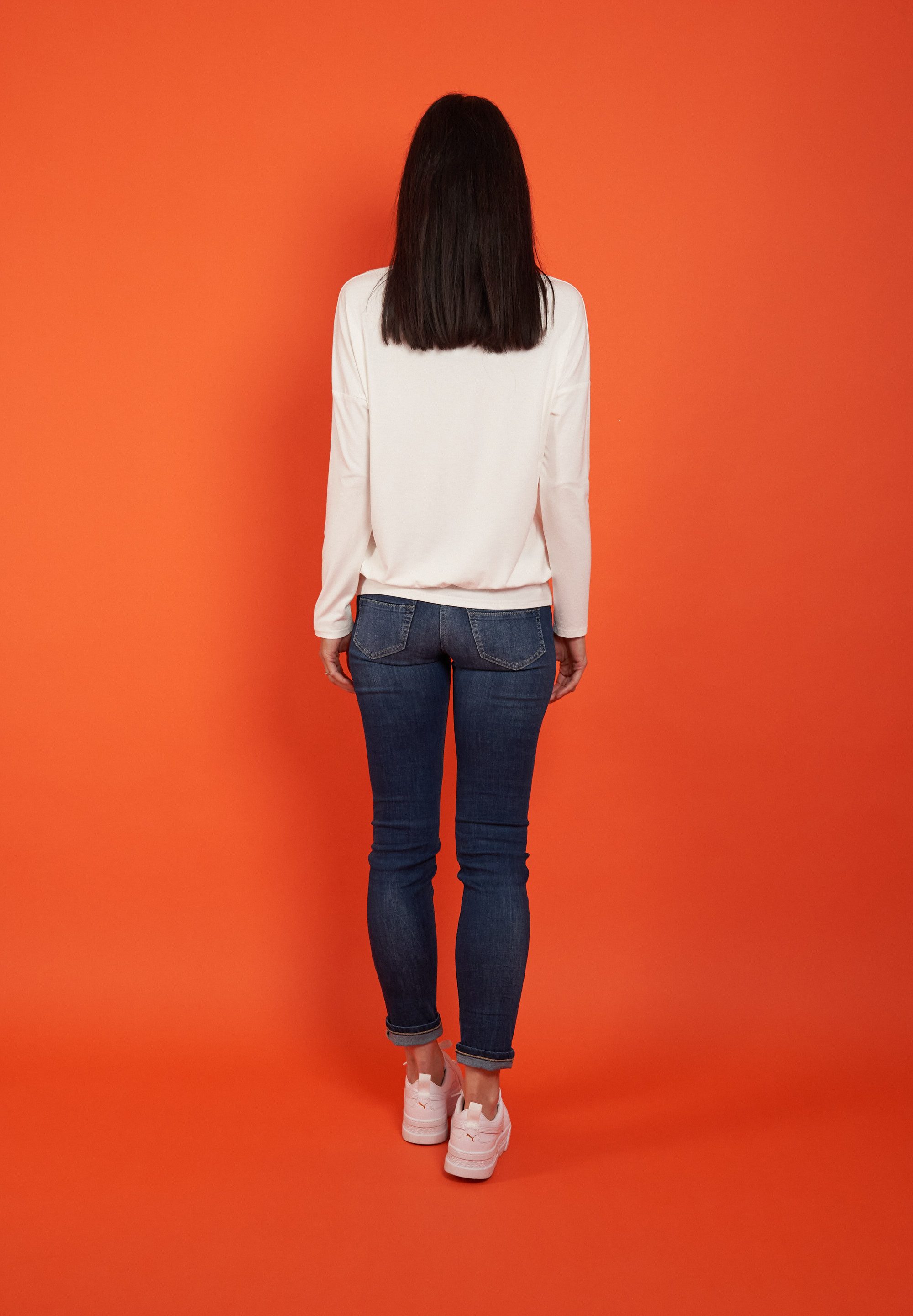 Seidel Moden Langarmshirt mit breitem, elastischen Bund - MADE IN GERMANY günstig online kaufen