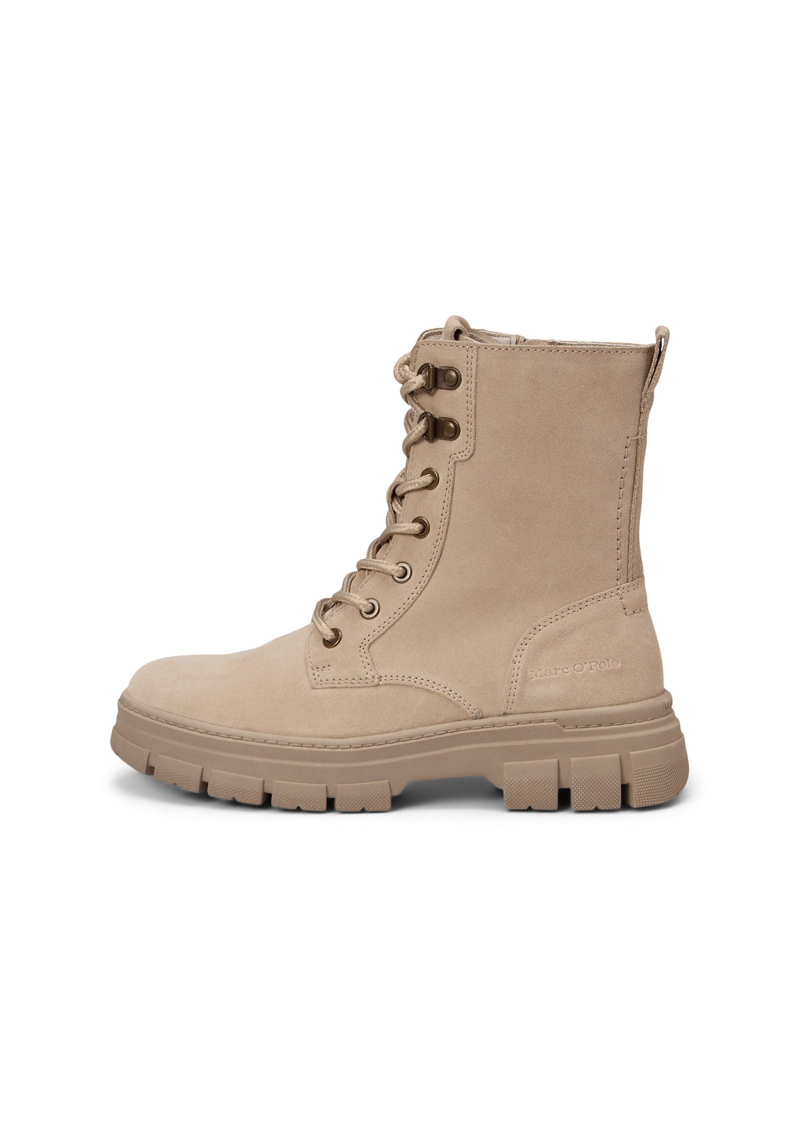 Marc O'Polo aus hochwertigem Velours-Rindleder Stiefelette – Bild 3 von 5
