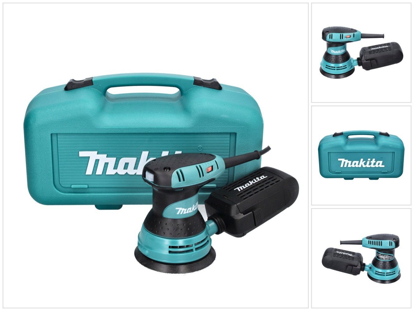 Makita Exzenterschleifer BO 5031 K Exzenterschleifer 300 W 125 mm + Koffer