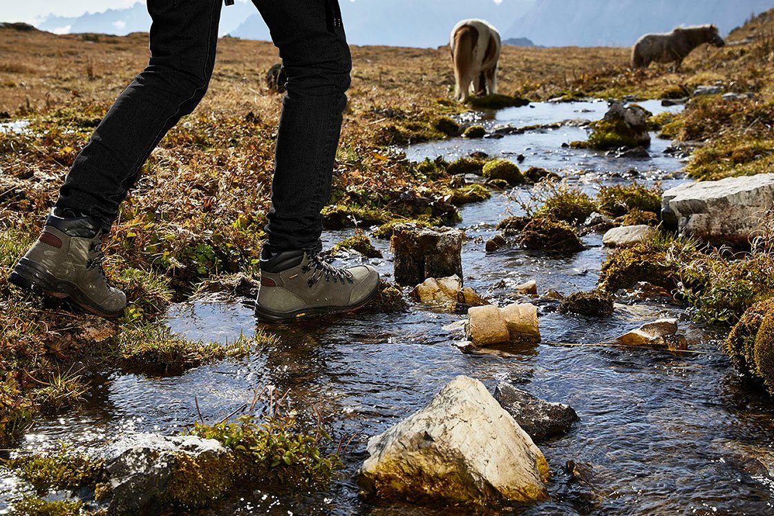 Grisport Wanderschuh Nubukleder „Montana“ Bergschuh Jagdstiefel wasserdicht Wanderschuh wasserdicht