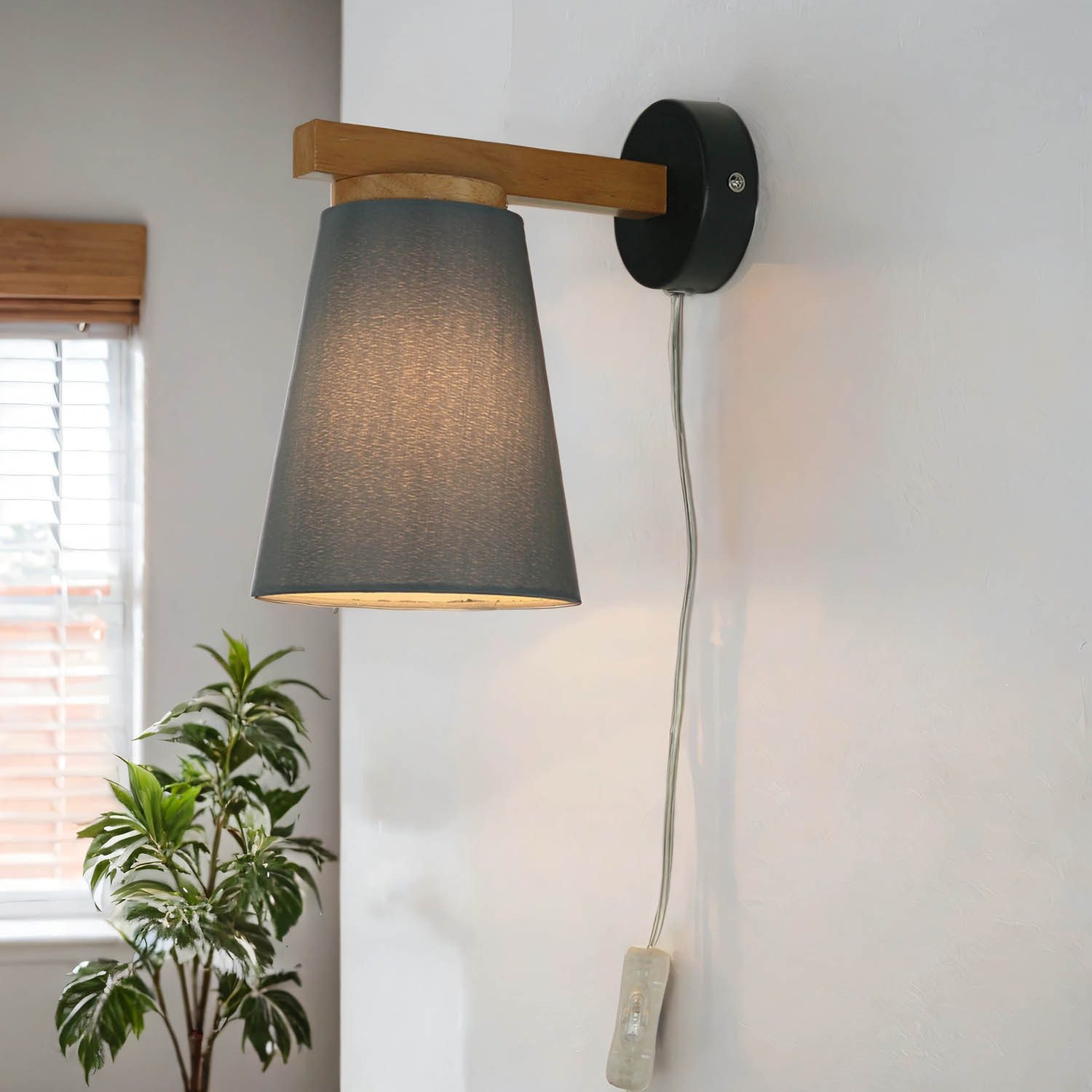 Licht-Erlebnisse Wandleuchte MAIDEL, ohne Leuchtmittel, Wandlampe günstig online kaufen