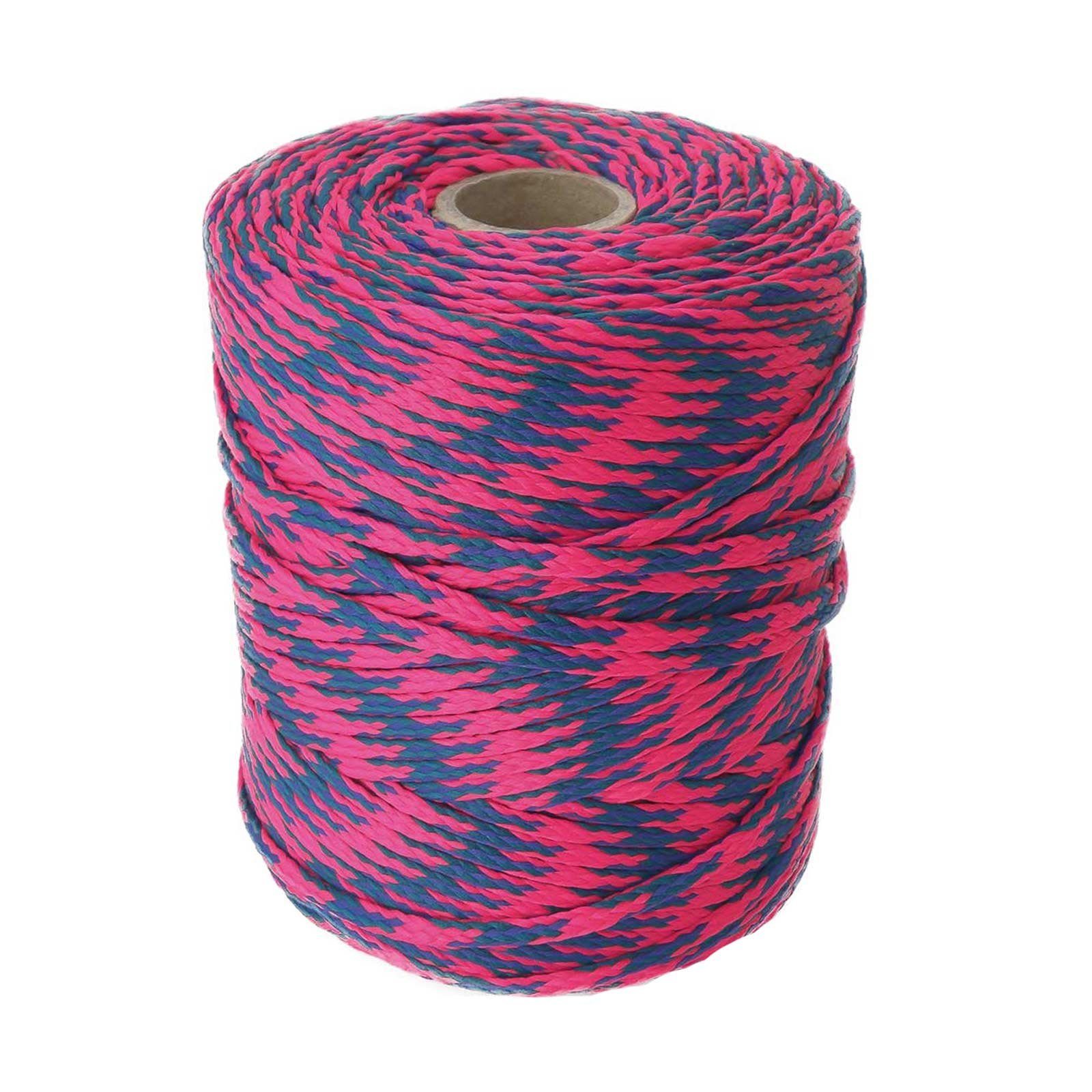 maDDma 100m Polyester-Schnur Kordel 4mm, mehrfarbig, günstig online kaufen