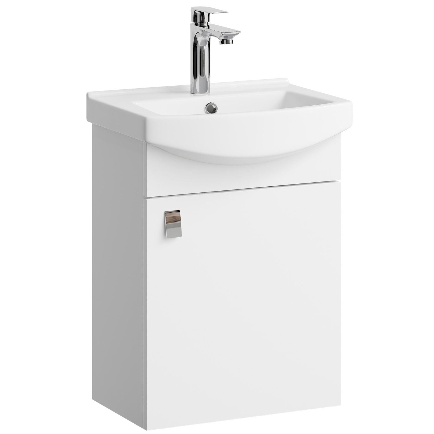 Planetmöbel Waschtisch Waschtischunterschrank 45cm weiß günstig online kaufen