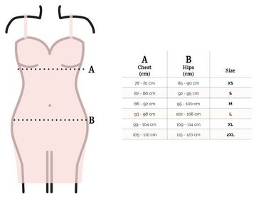 DKaren Negligé Chemise einfarbig Spitze, Nachthemd Nachtwäsche