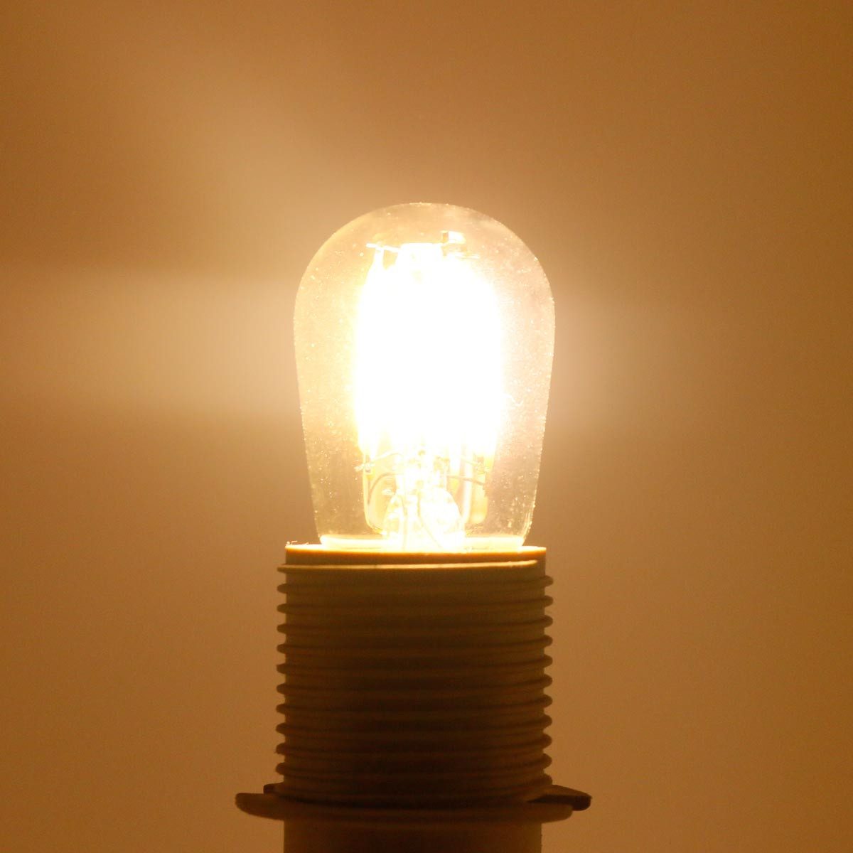 EGB LED-Leuchtmittel E14 Filament LED Lampe BIRNE T26 2,5W 290lm 2700K, warmweiß