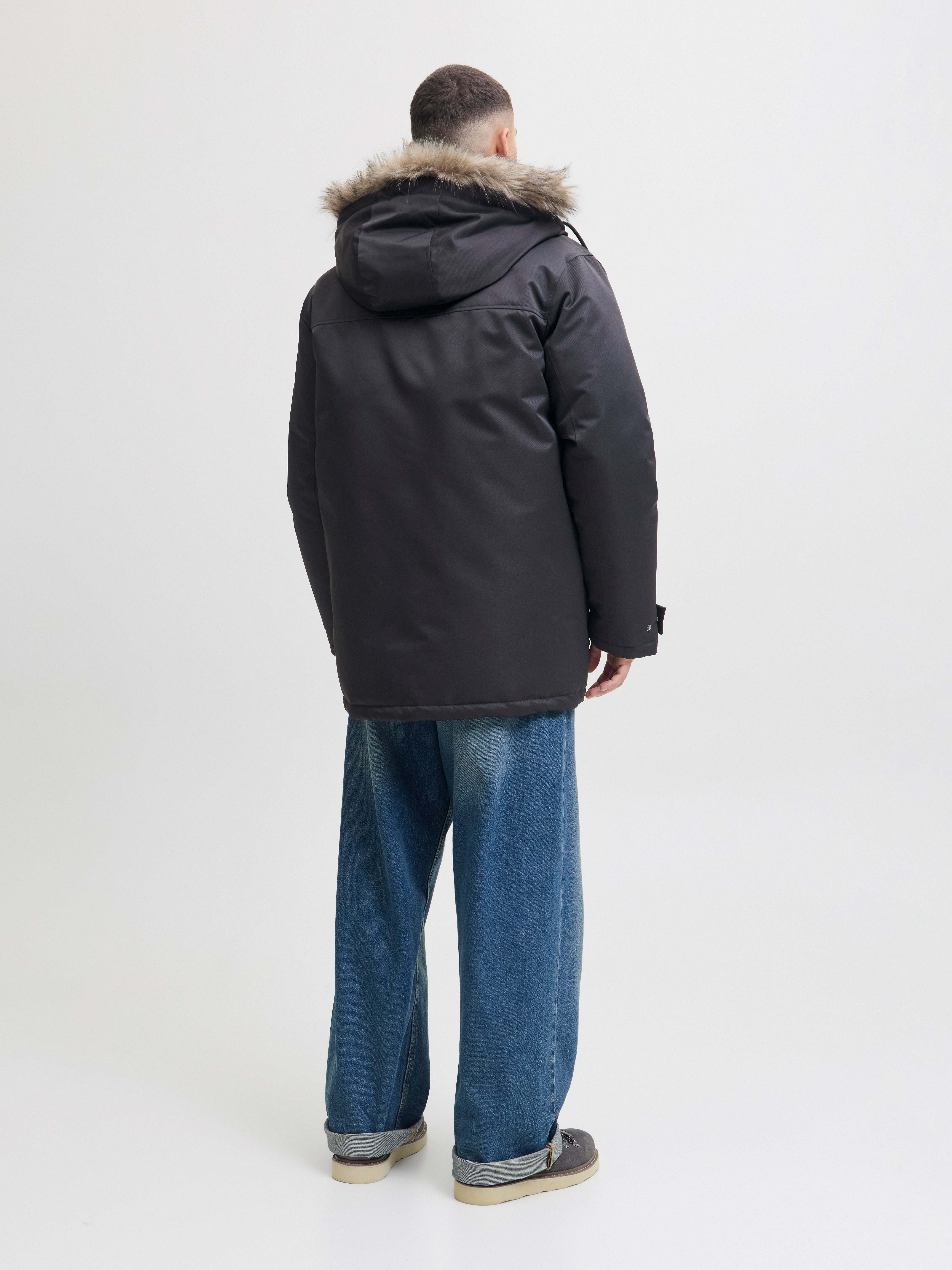 Jack & Jones Parka JJCHARLIE DETACHABLE FAUX FUR PARKA