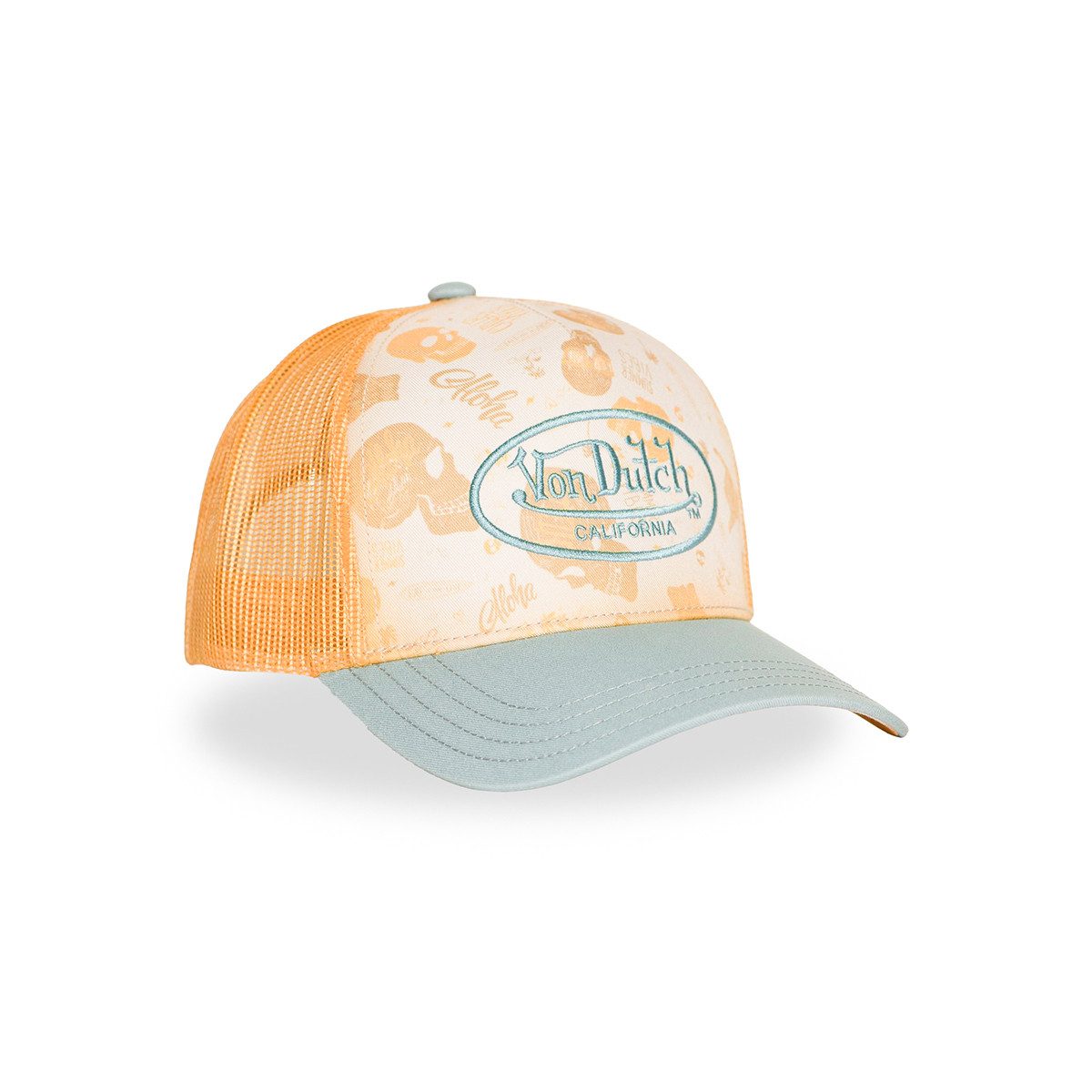 Von Dutch Trucker Cap Allover Logo (kein Set)