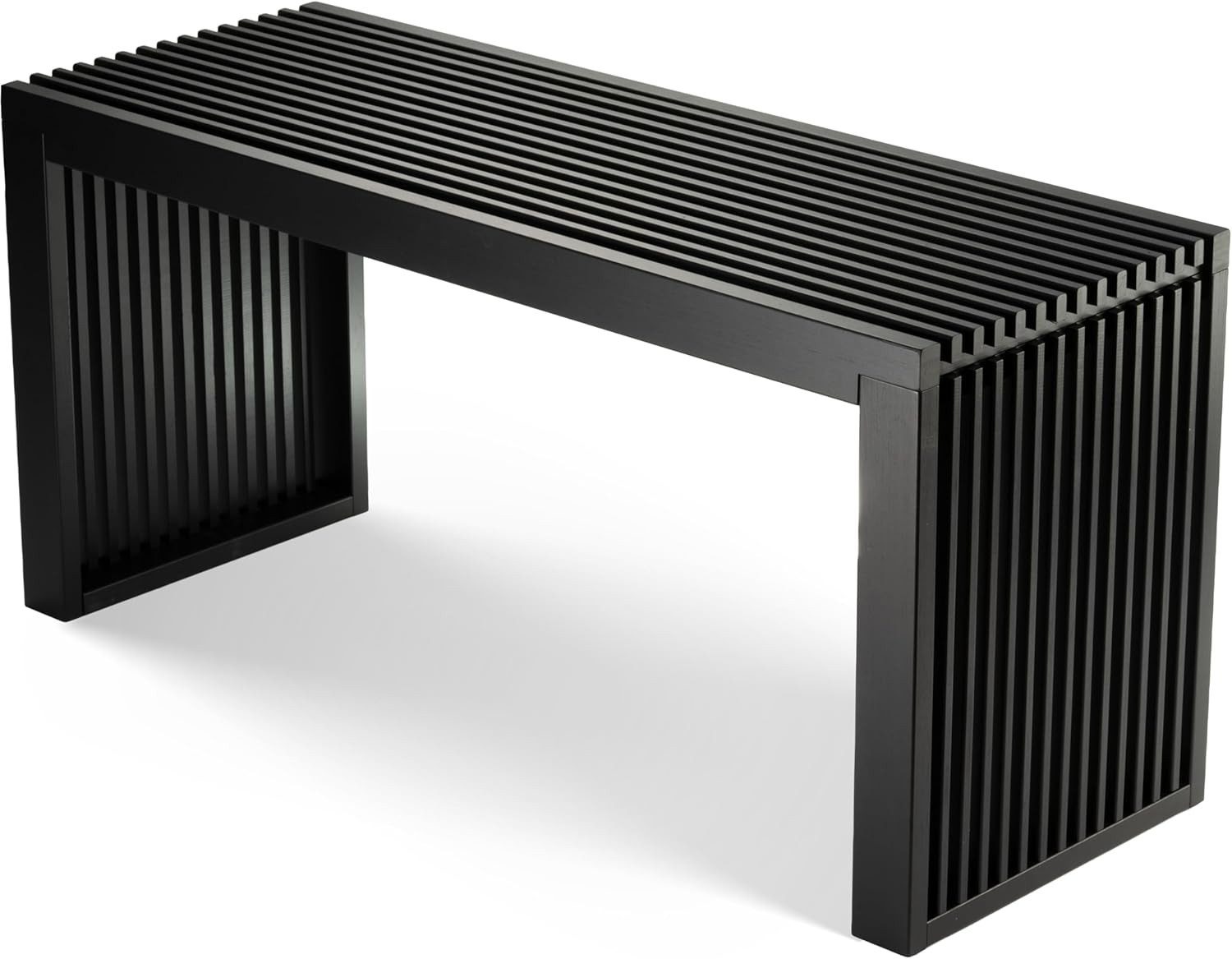 MyFatGorilla Sitzbank aus Bambus – stabile Holzbank ohne Lehne, 90x33x43 cm (Für Flur, Bad, Küche, Esszimmer oder Schlafzimmer), Bis 250 kg belastbar