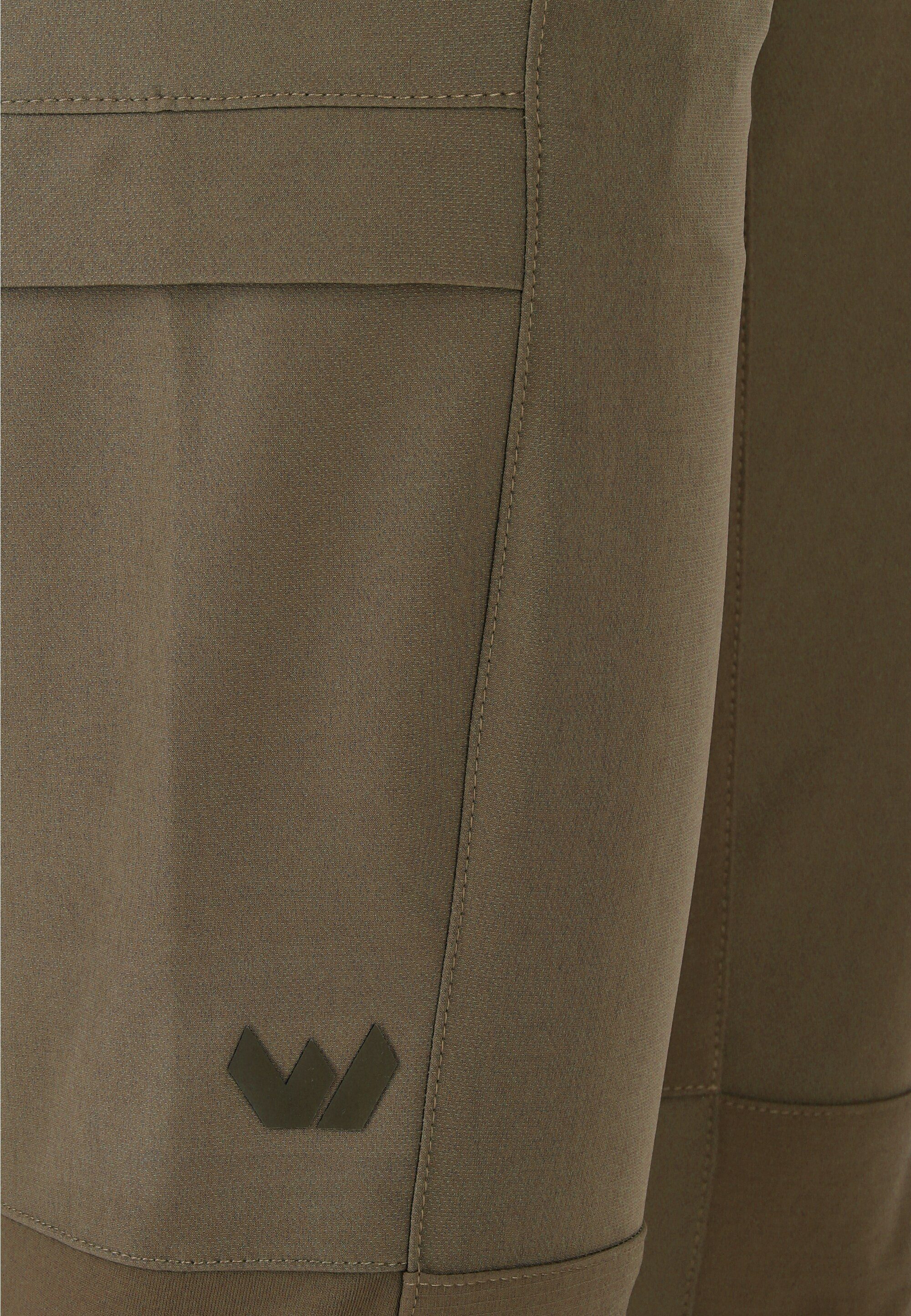 WHISTLER Softshellhose Davina mit Reißverschluss am Beinsaum