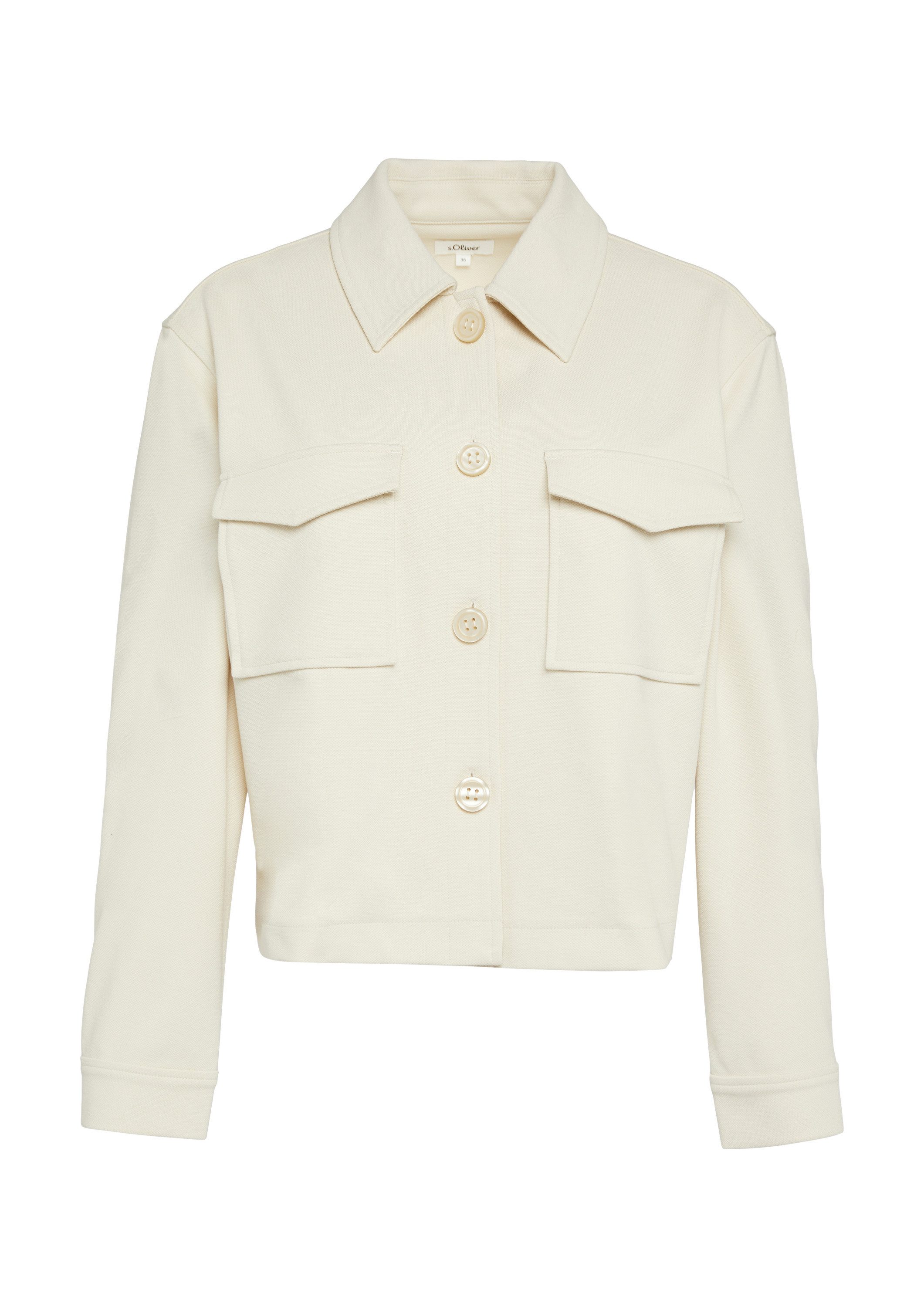 s.Oliver Funktionsjacke Indoor-Jacke Jacke im Relaxed günstig online kaufen