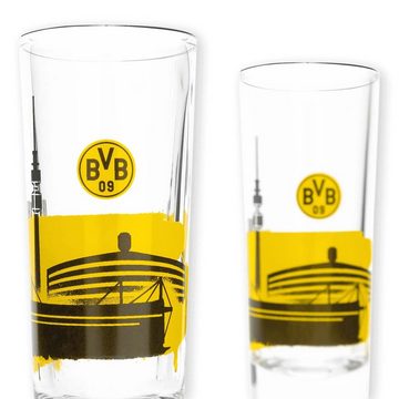 BVB Schnapsglas BVB Schnapsglas Skyline (2 Stück), Glas