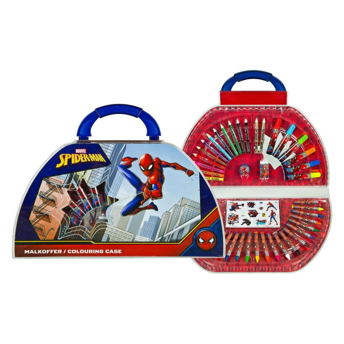 Spiderman Kreativset Spiderman Zeichnungsbox Der ultimative Zeichenspaß