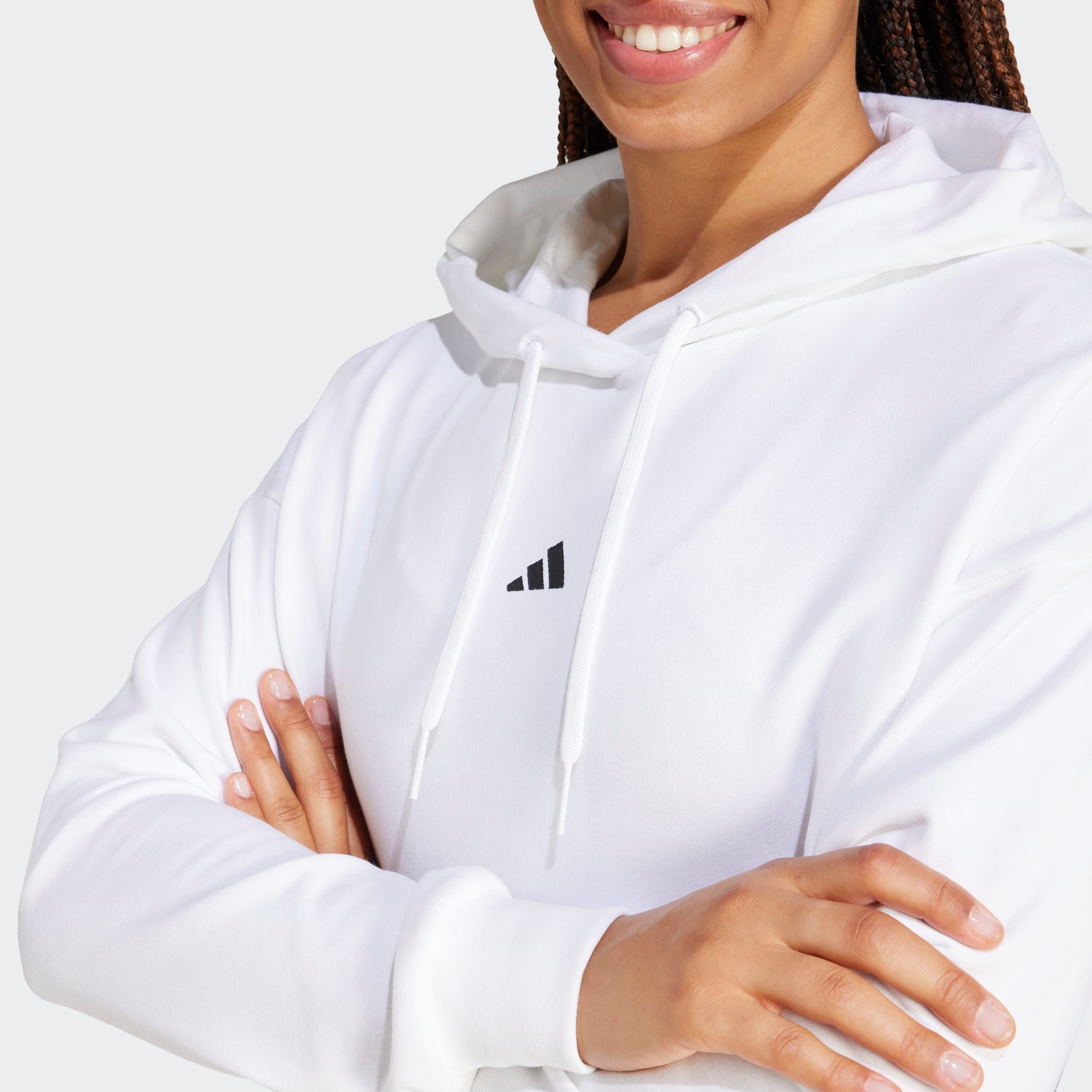 adidas Sportswear Kapuzensweatshirt ESSENTIALS SMALL LOGO FRENCH TERRY HOODIE – Bild 3 von 5