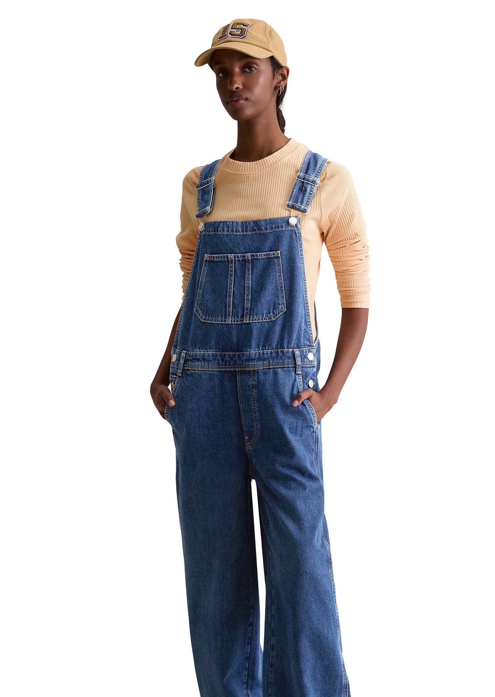 Marc O'Polo DENIM Overall aus Rigid Denim ohne Elasthan